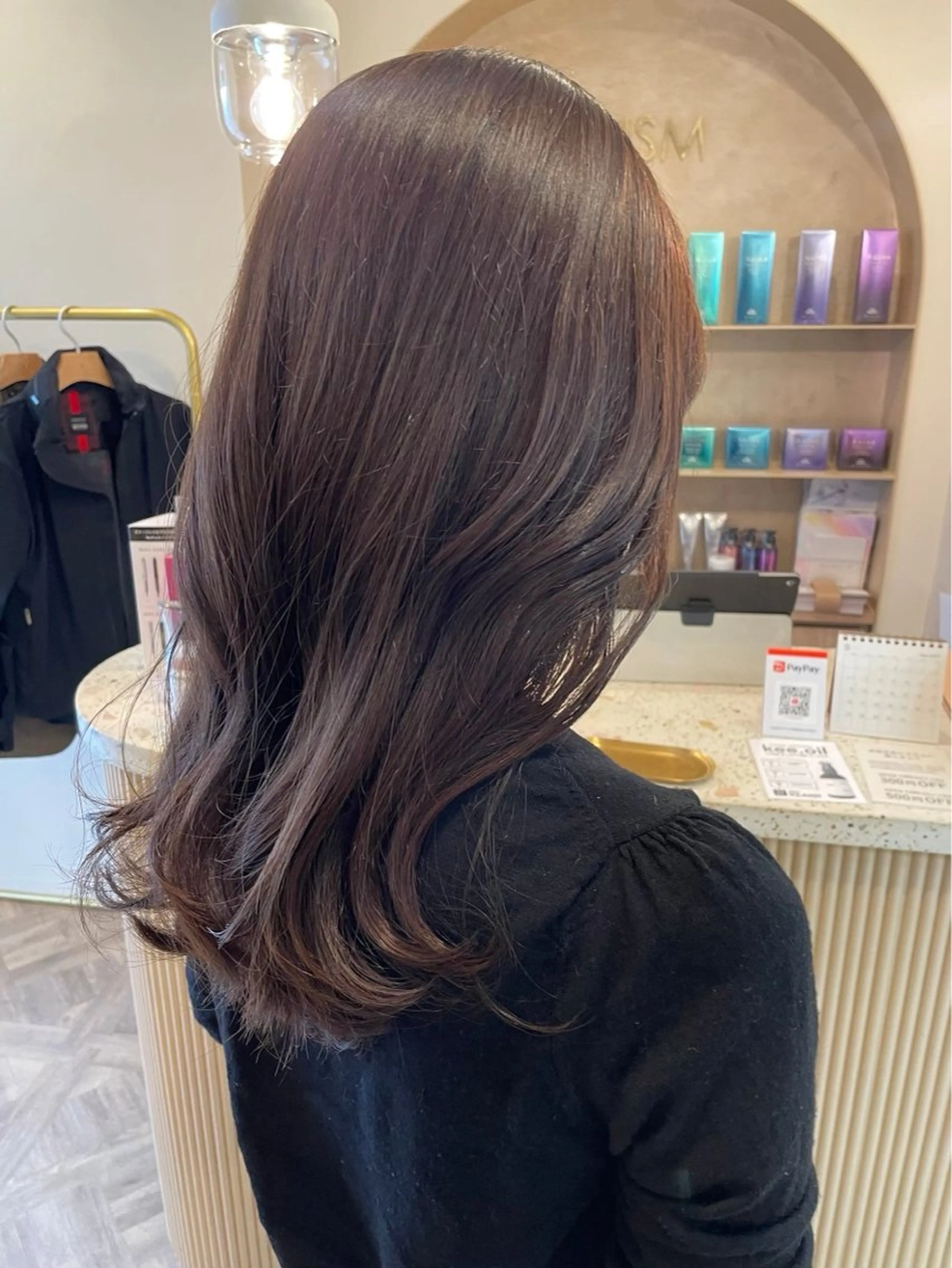 セミロング カットモデル/ 名古屋/Ayakaのヘアスタイル