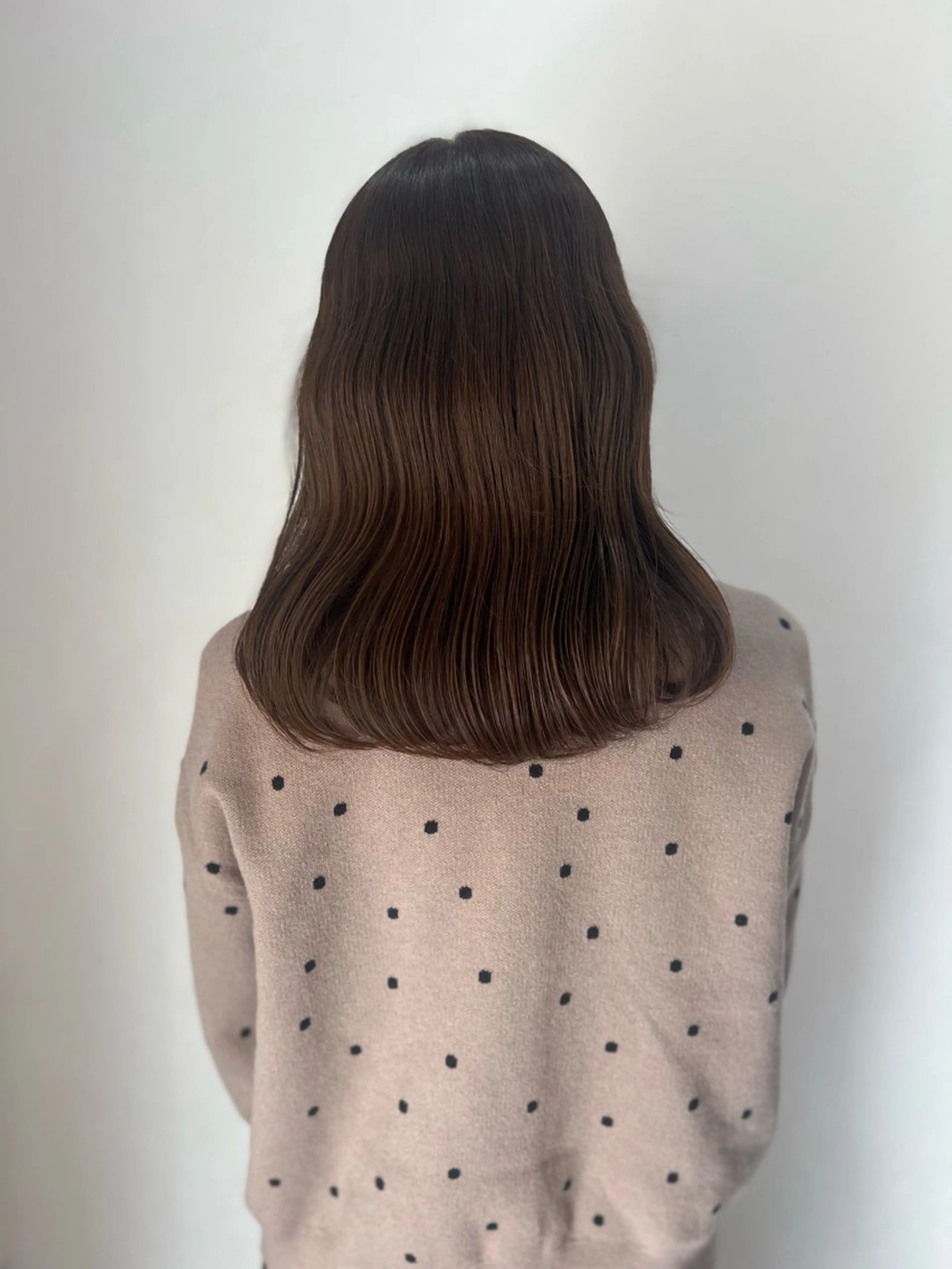 【✨️上野指名限定✨️】髪質改善ケアカラー+ブロー¥9,350→¥7,810の写真