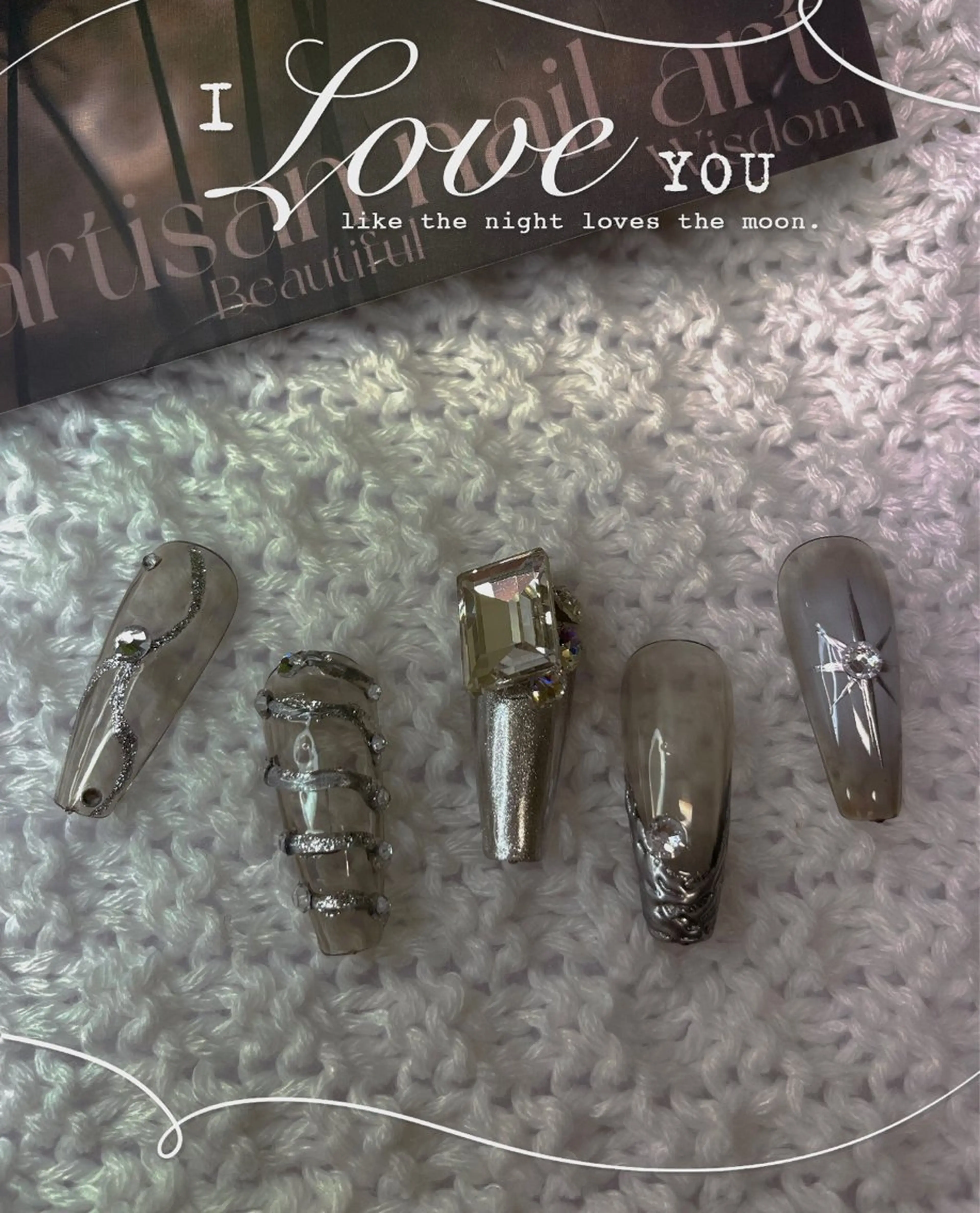 ネイル ハンドネイル 【長さ出し】 IRIS NAILのネイルデザイン