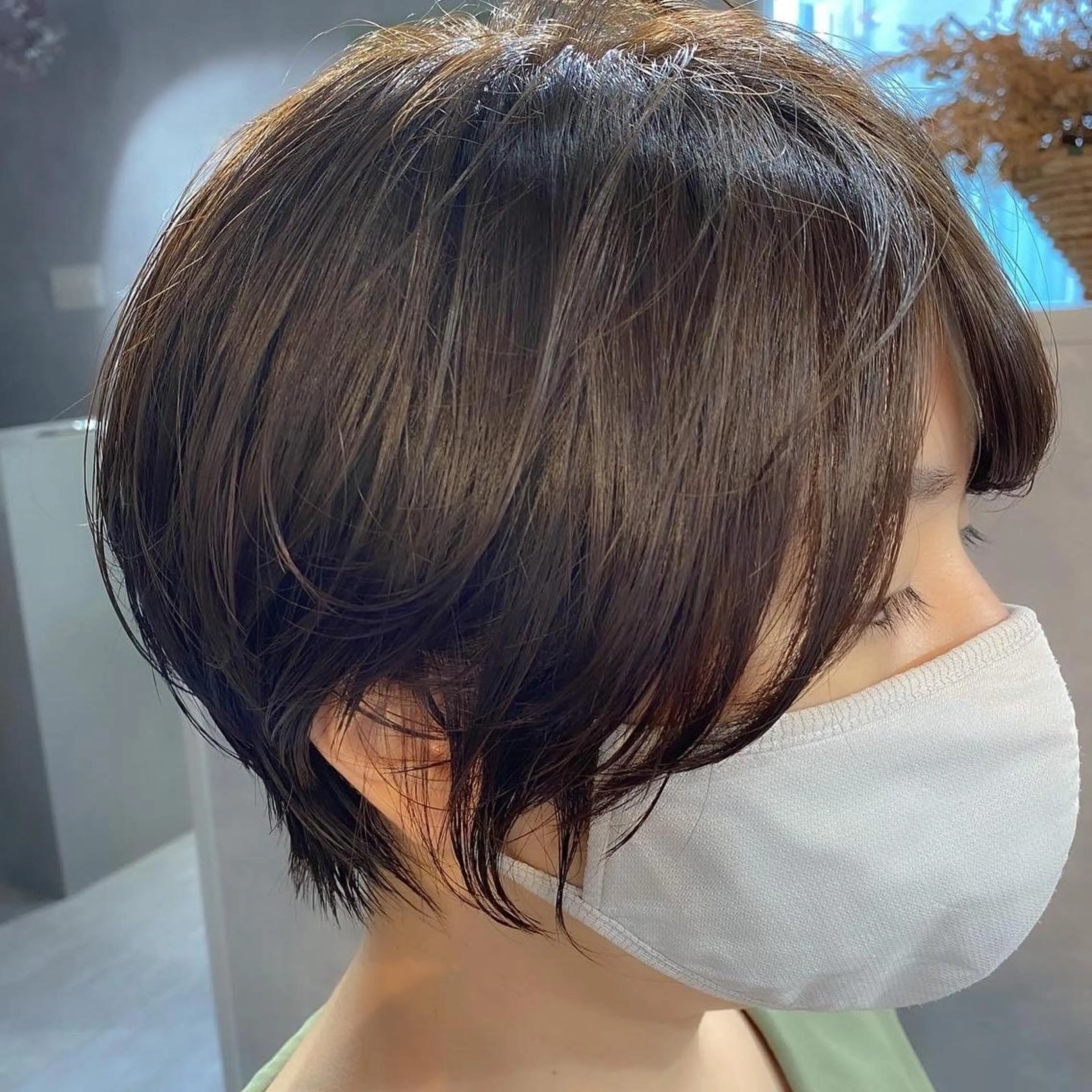 ショート カラー カット ヘアカラー トリートメント 久保亮太 /大人ショートのヘアスタイル