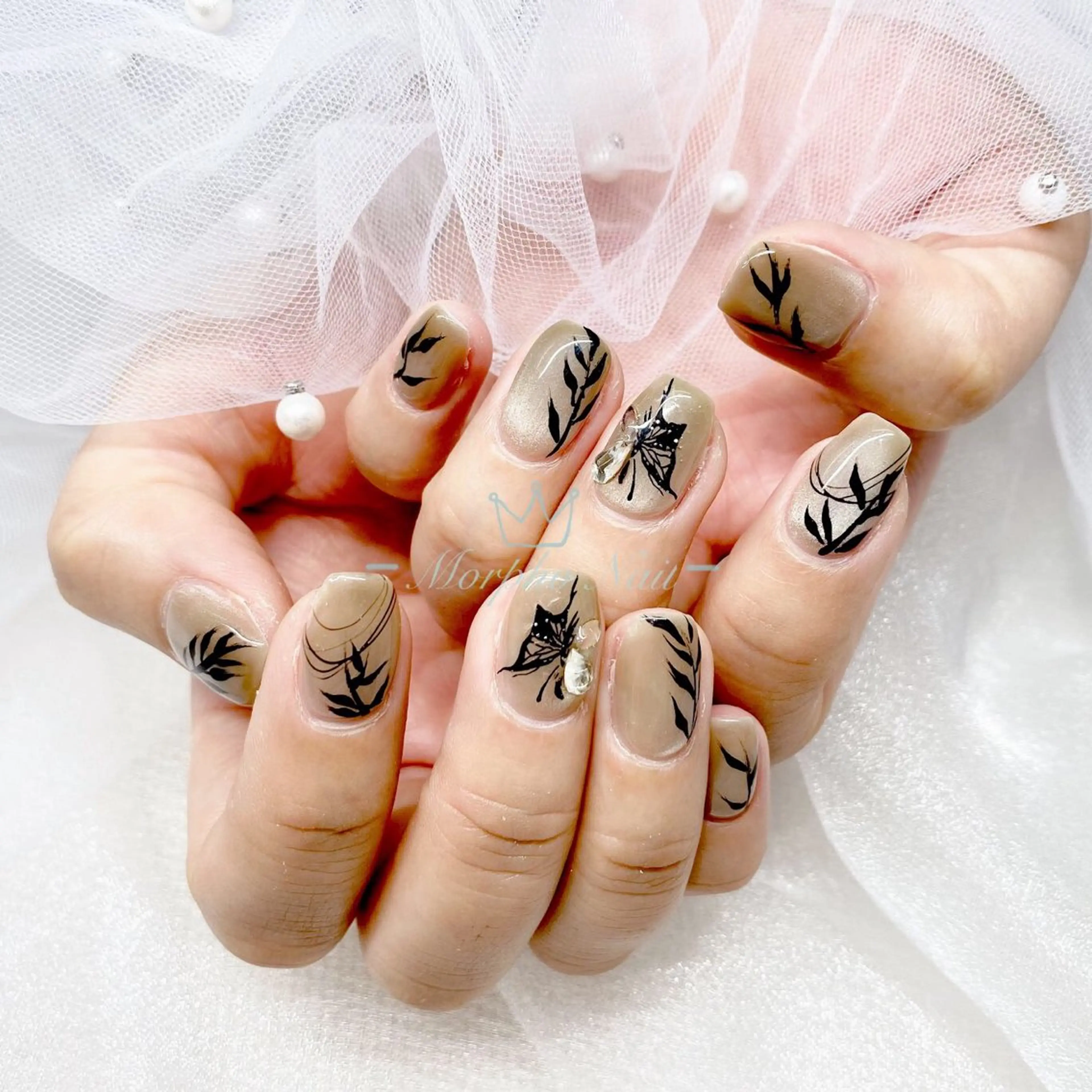 ネイル ハンドネイル Morpho nailのネイルデザイン