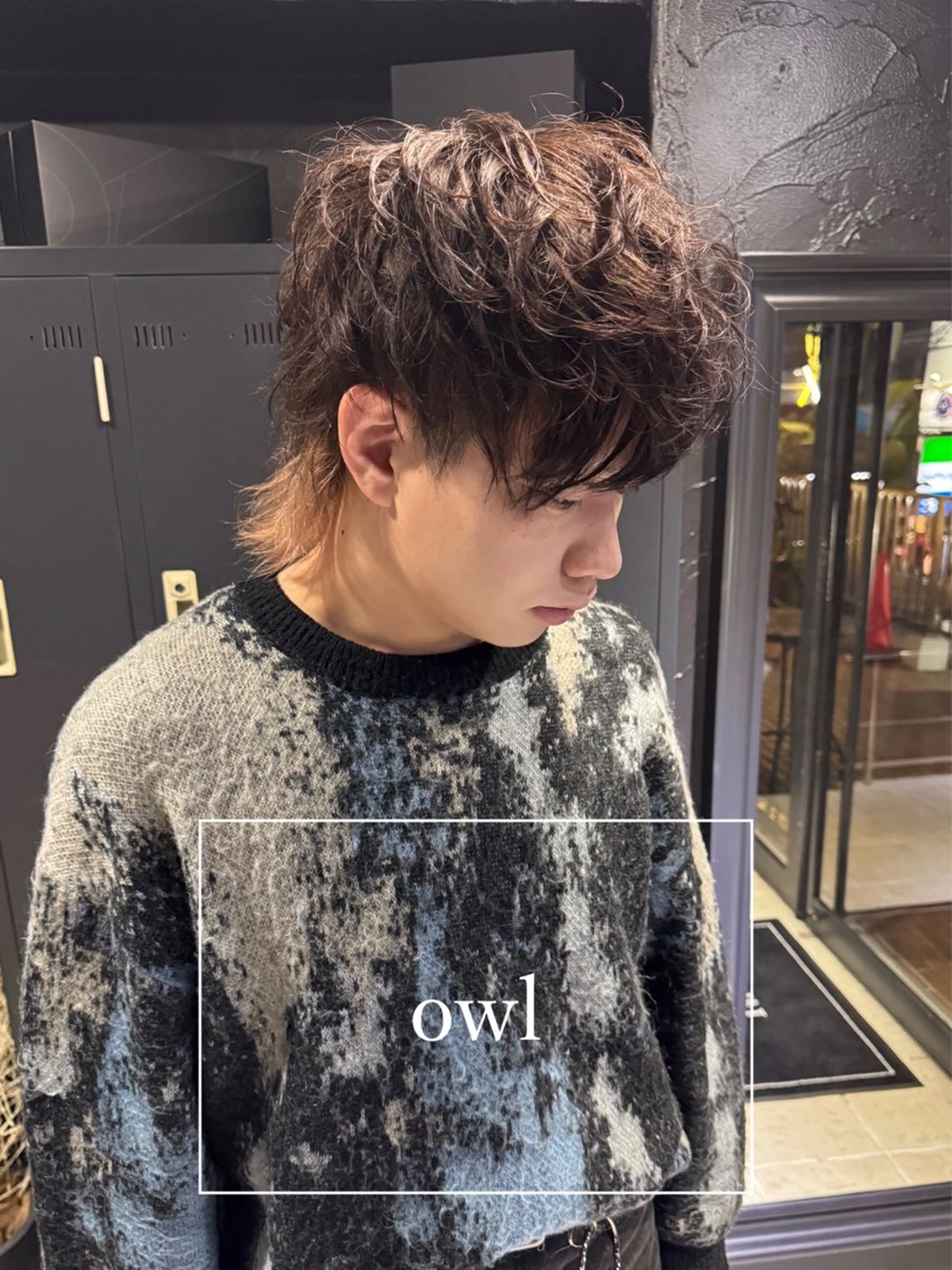 ショート カラー メンズ メンズインナーカラー マッシュウルフ マッシュ メンズウルフカット インナーカラー カット トリートメント ヘアセット メンズ特化 美容師✨ アメ村 堀江颯瑛のヘアスタイル