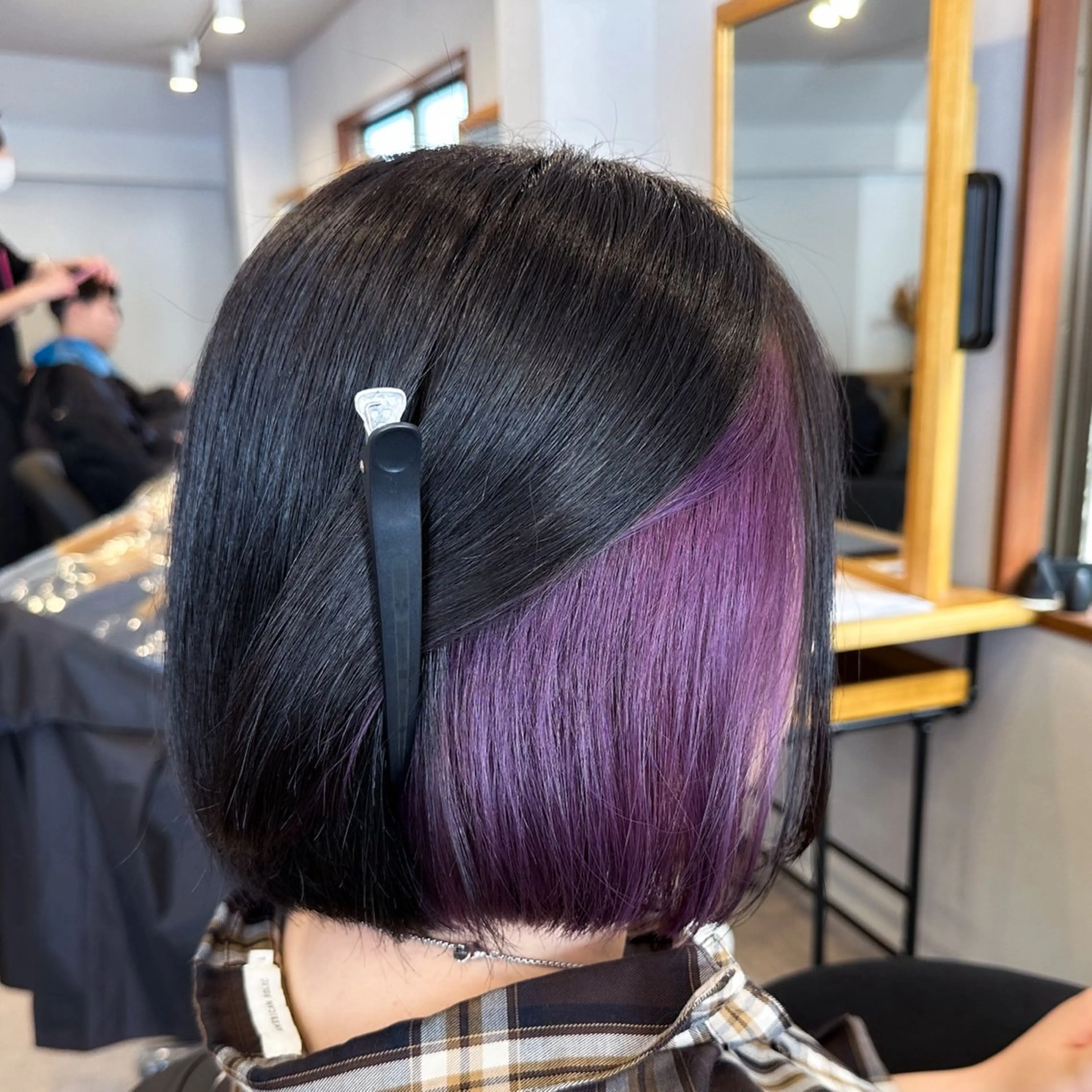ミディアム affect 上大岡所属・《ブリーチカラー / 縮毛矯正》坂本爽のヘアスタイル