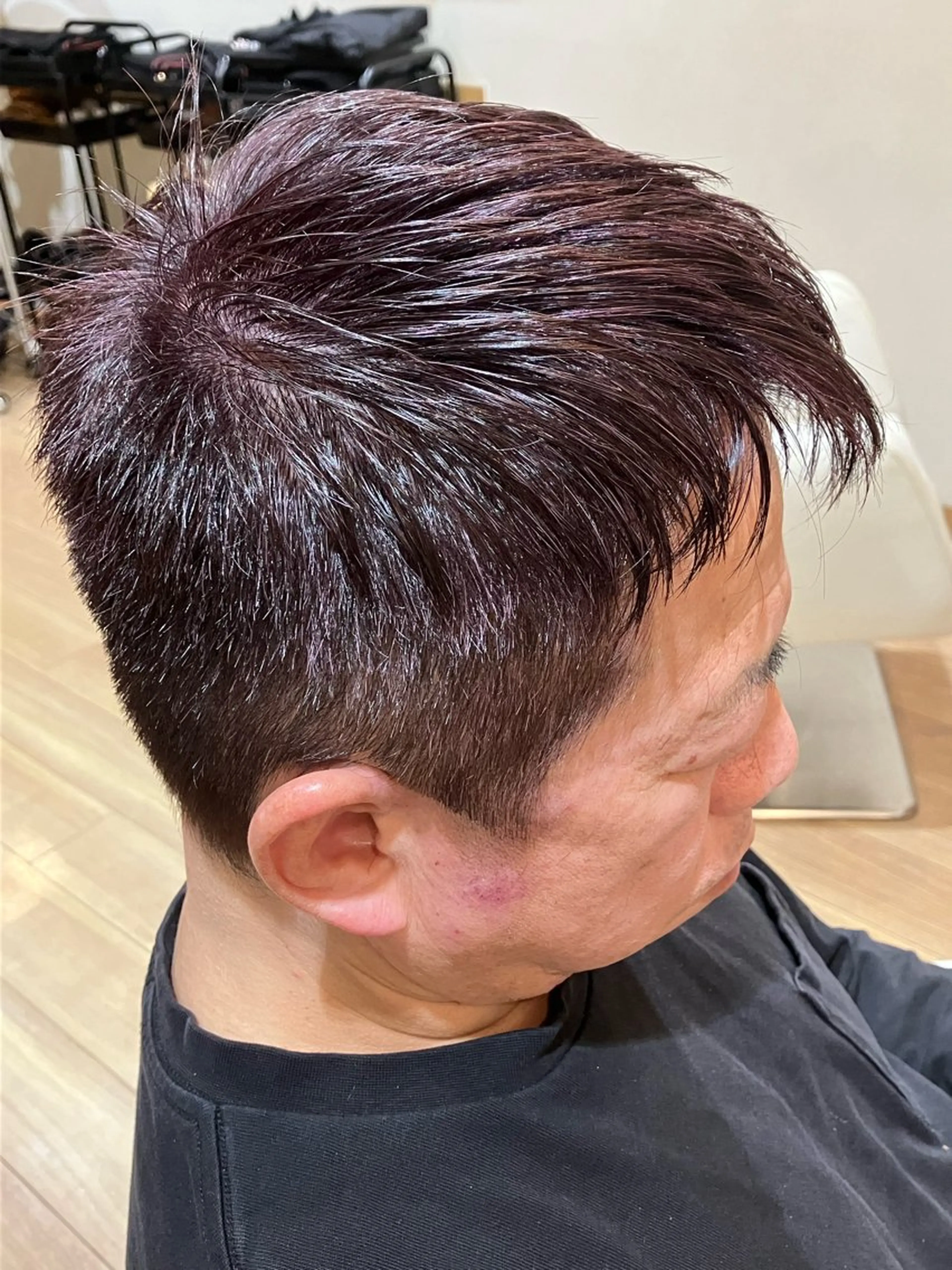ショート カラー メンズ カットモデル募集/ 宮内のヘアスタイル