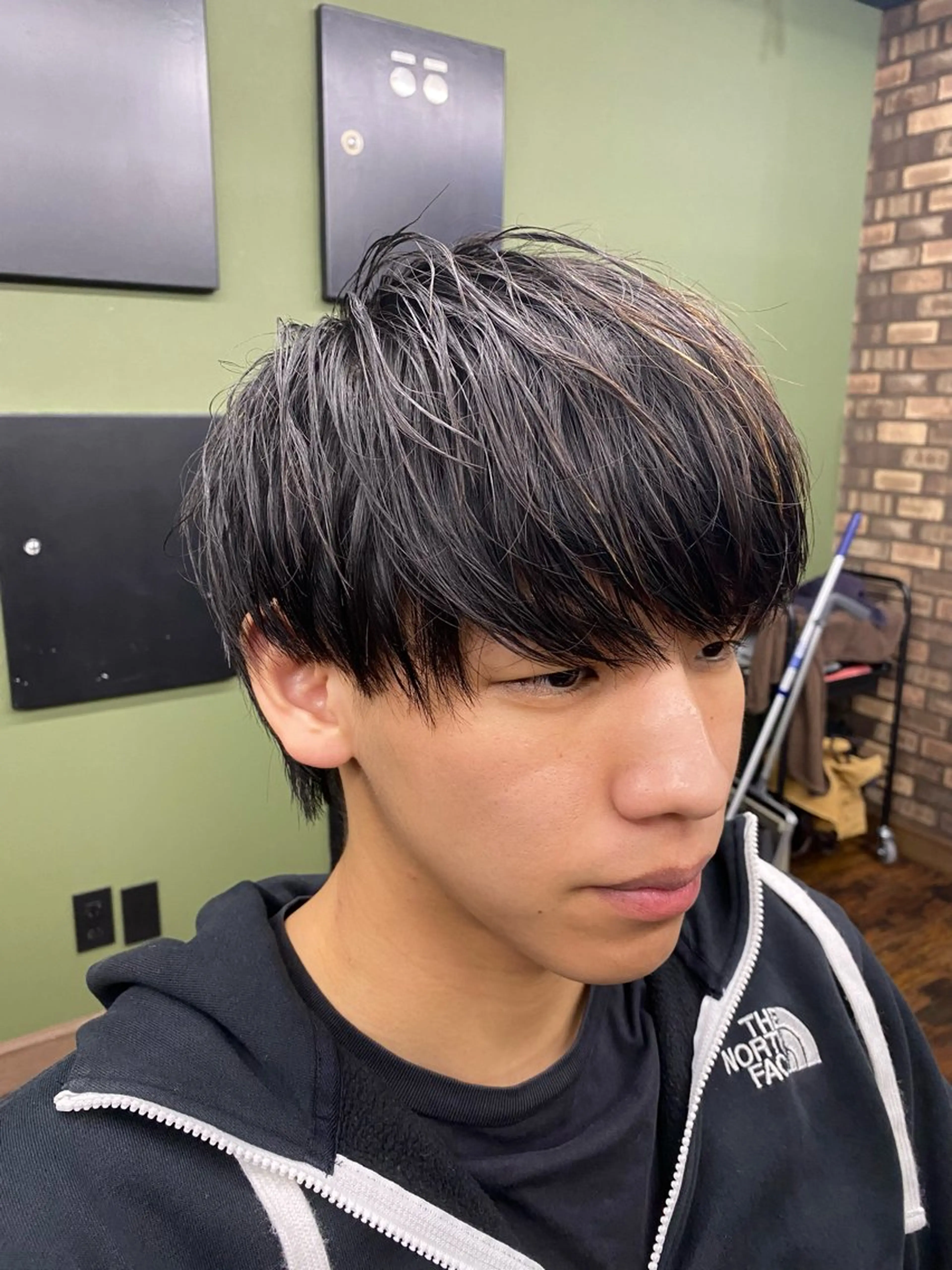 ミディアム カット ヘッドスパ Maison所属・メンズ特化 浜本志厳のヘアスタイル