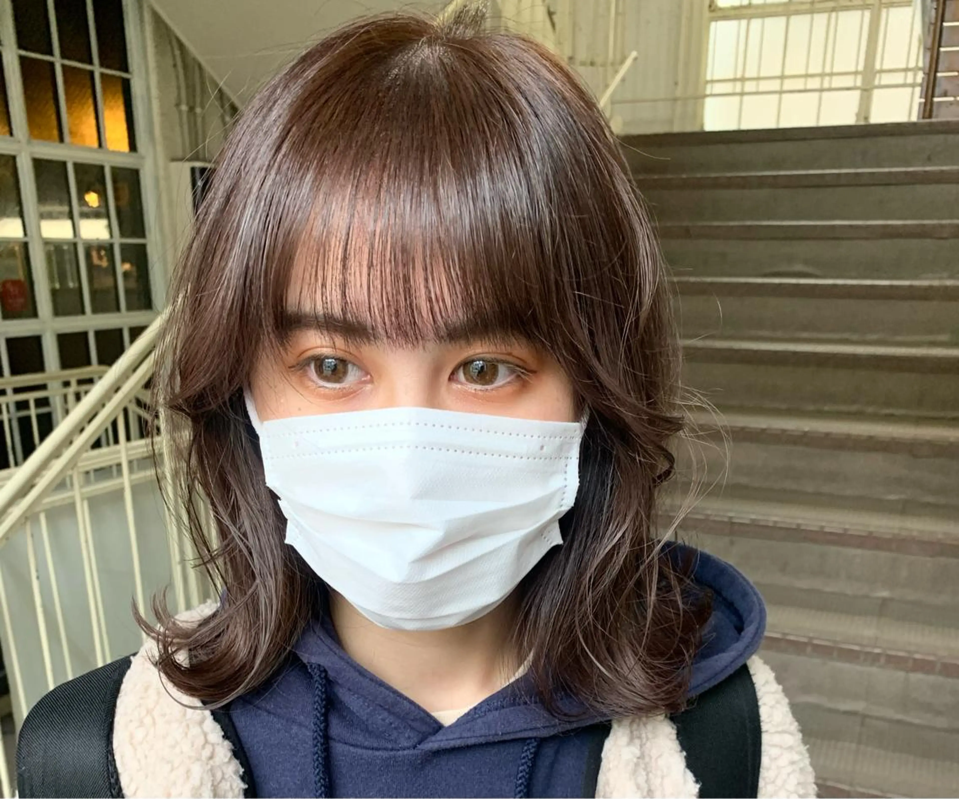 ミディアム カット ヘアカラー トリートメント 🍊 MOEKO🍊のヘアスタイル