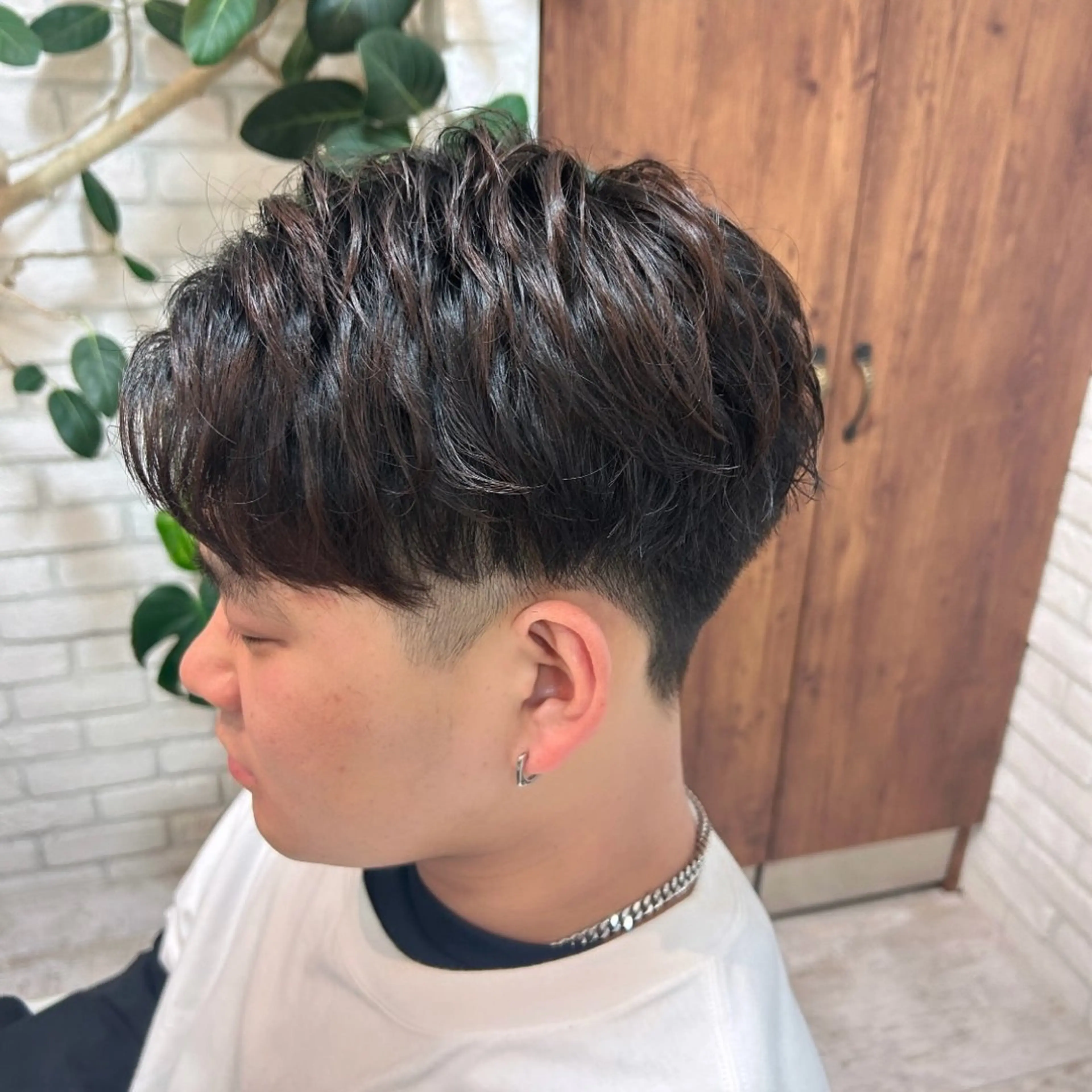 メンズ カット 韓国ヘア🧸髪質改善 🧸きくちみさきのヘアスタイル