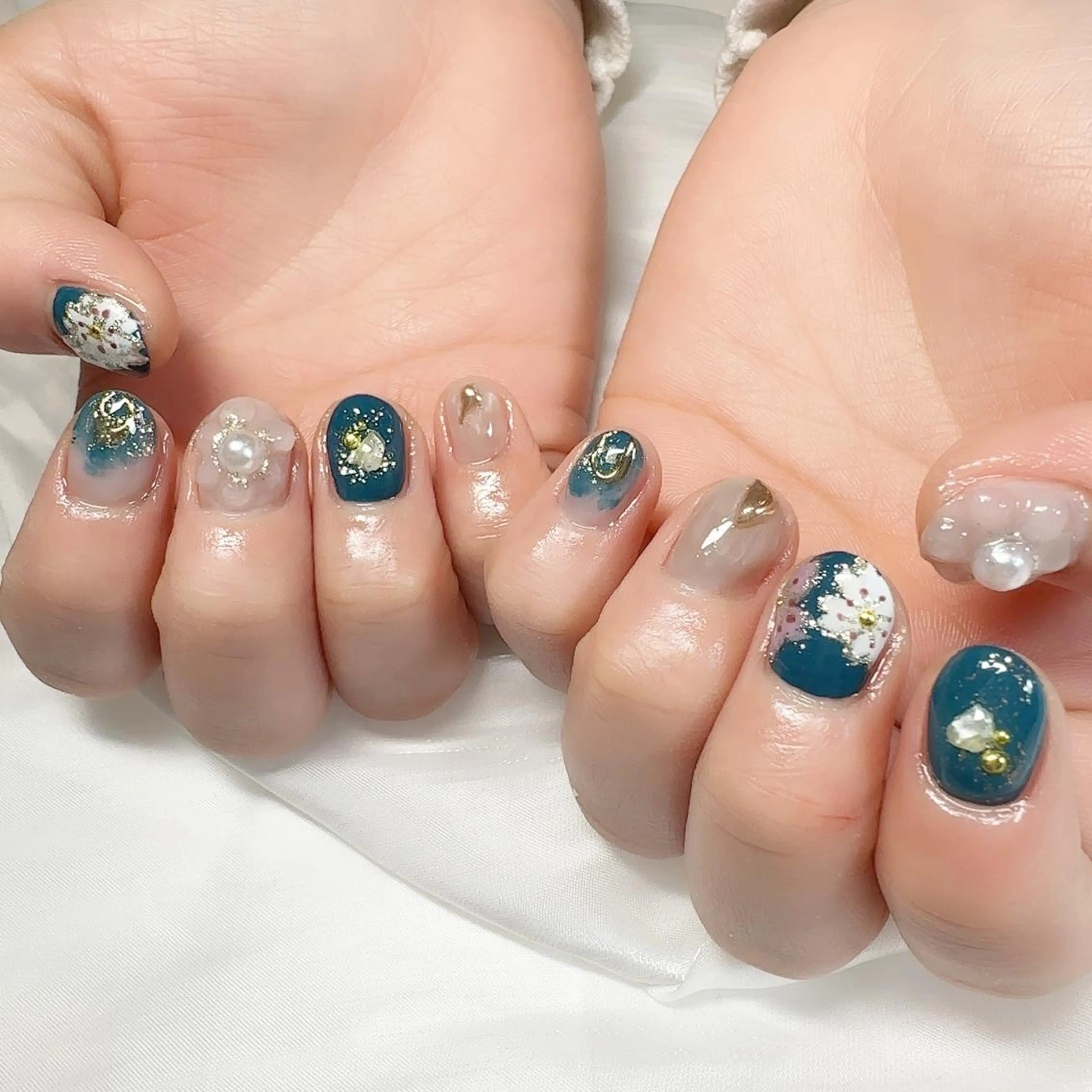 ネイル ハンドネイル ハンドケア AKI ♥︎のネイルデザイン