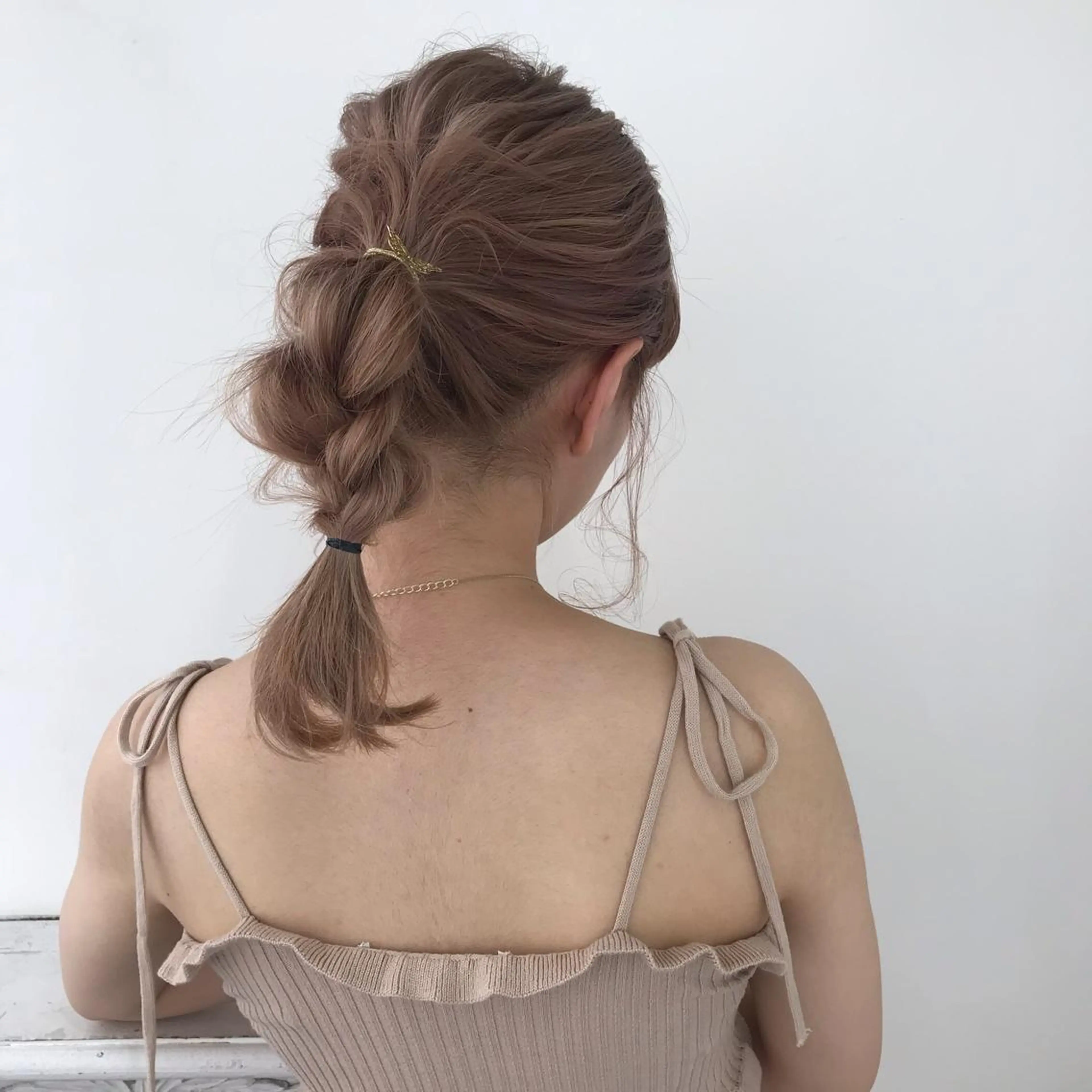 ミディアム ヘアアレンジ KAYLEE by curacion所属・池上 みゆのヘアスタイル