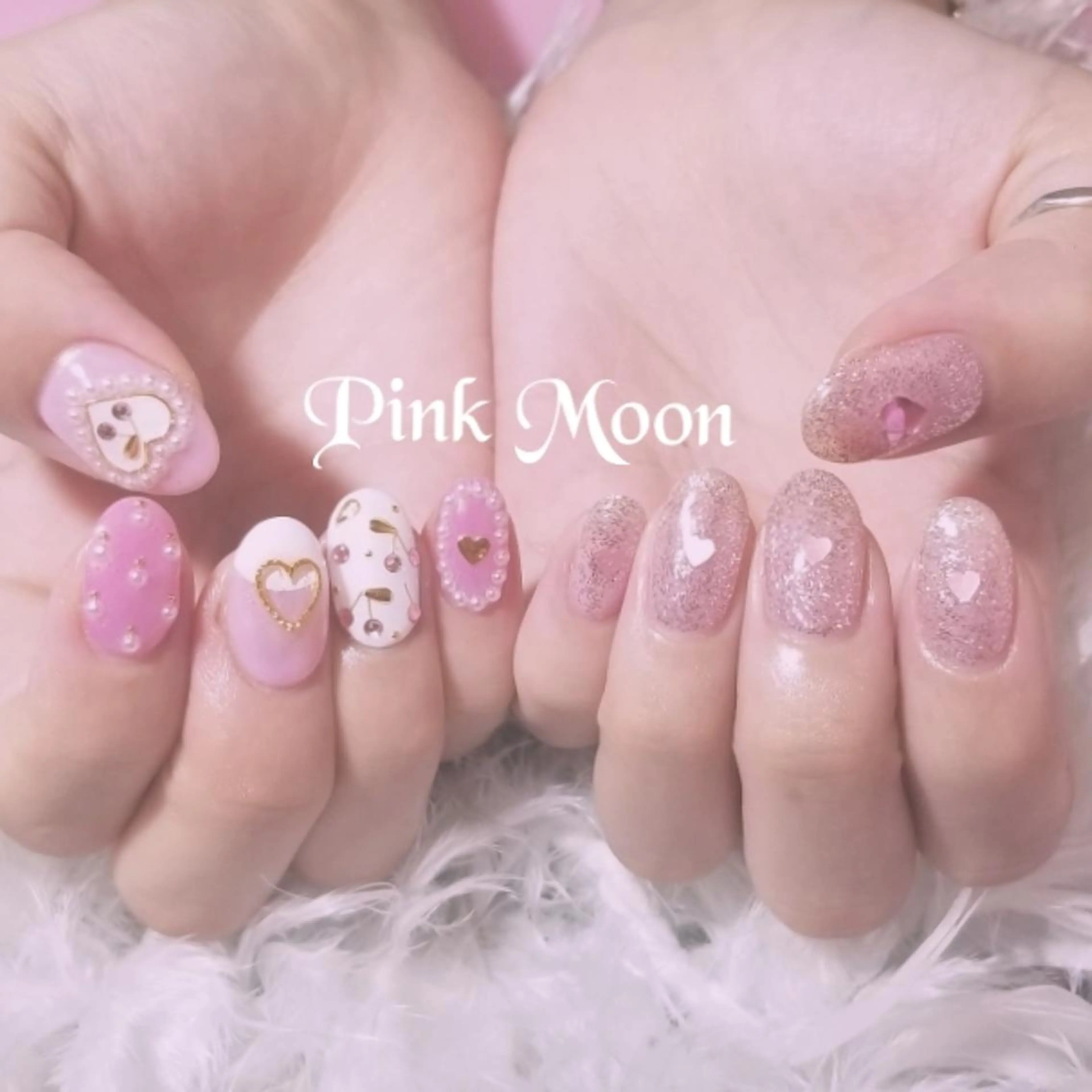 ネイル その他(ネイル) PinkMoon Nozomiのネイルデザイン