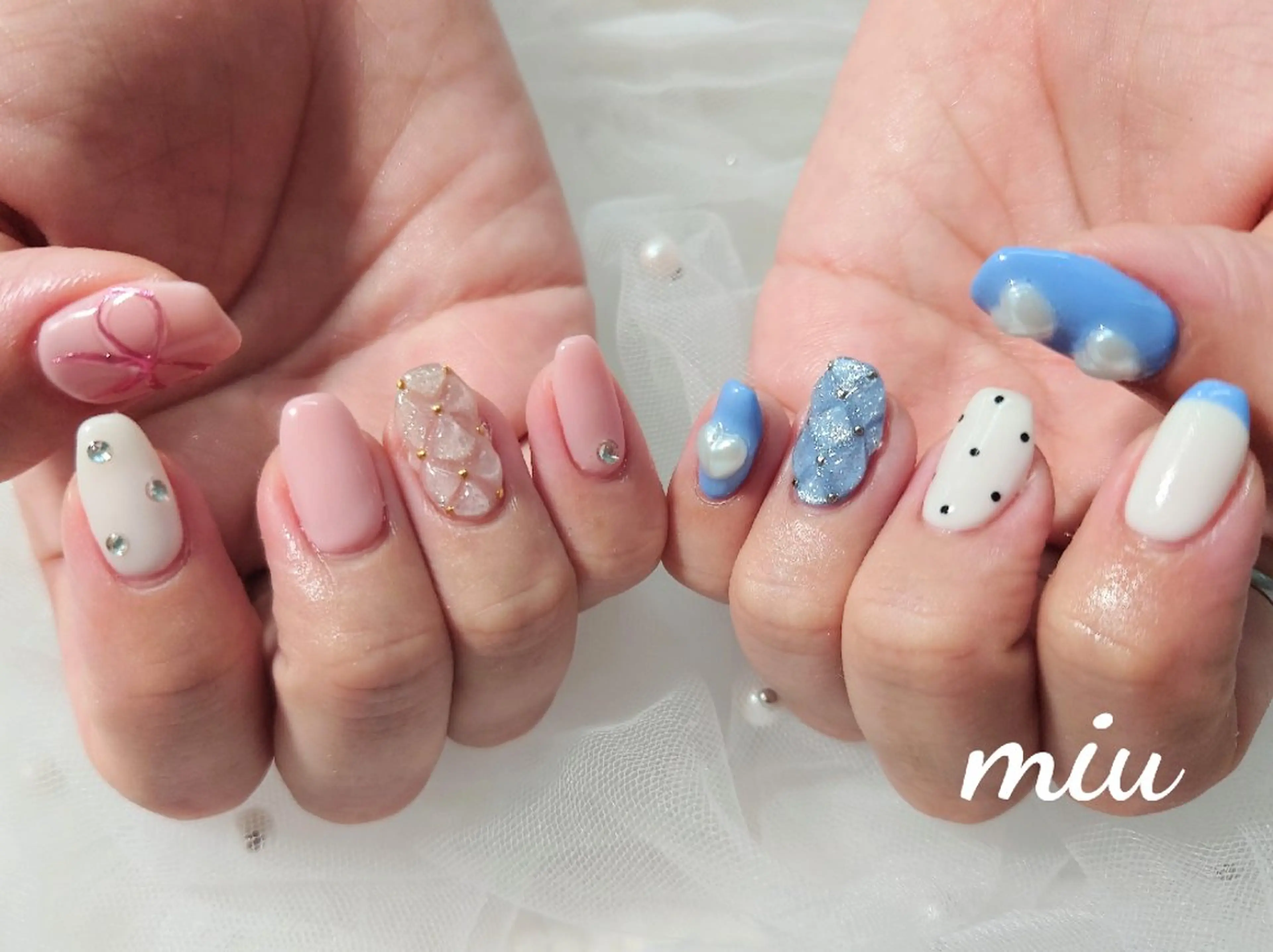 ネイル miu nail亀戸 Momokaのネイルデザイン