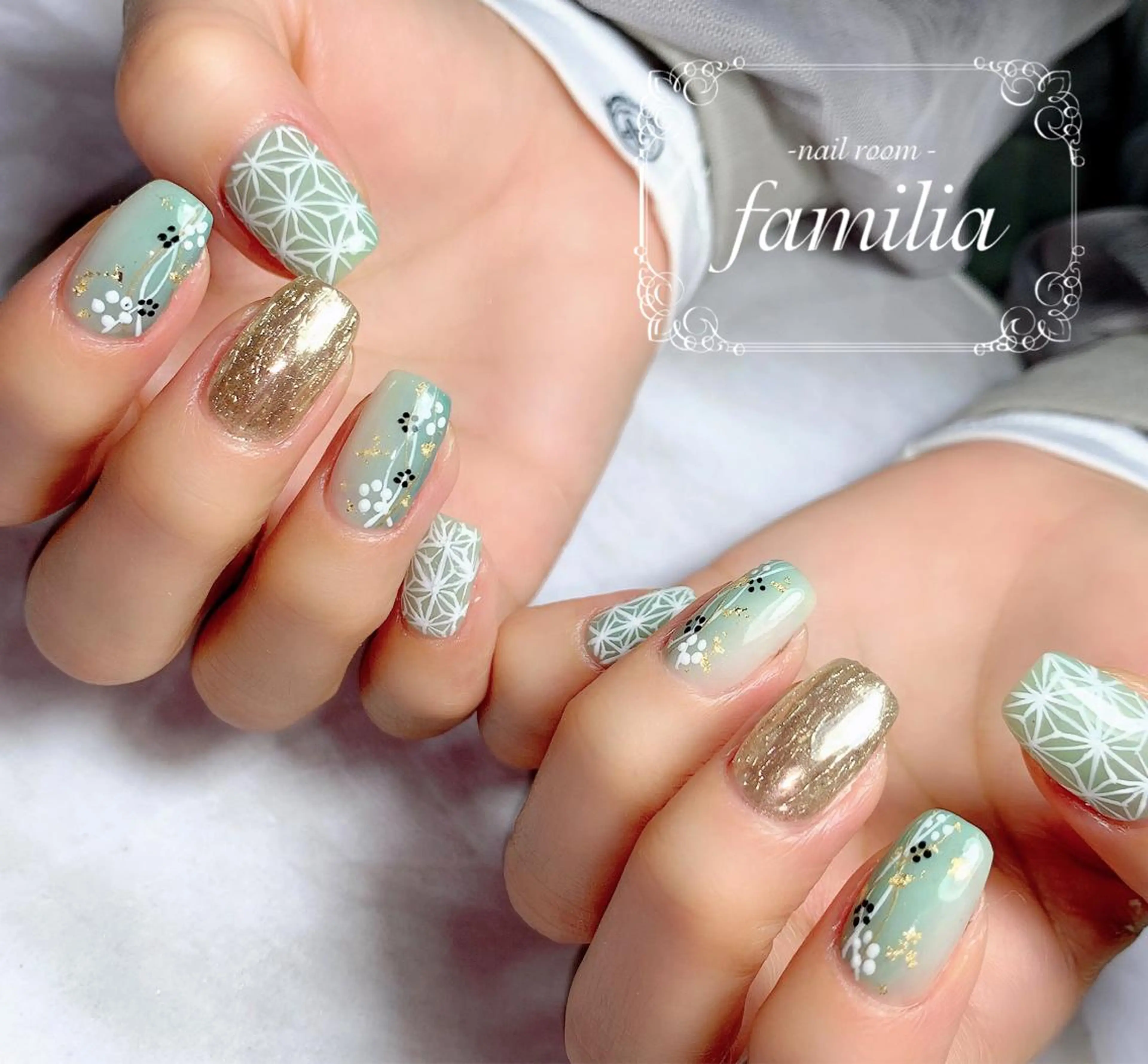 ネイル ハンドネイル -nailroom- familiaのネイルデザイン