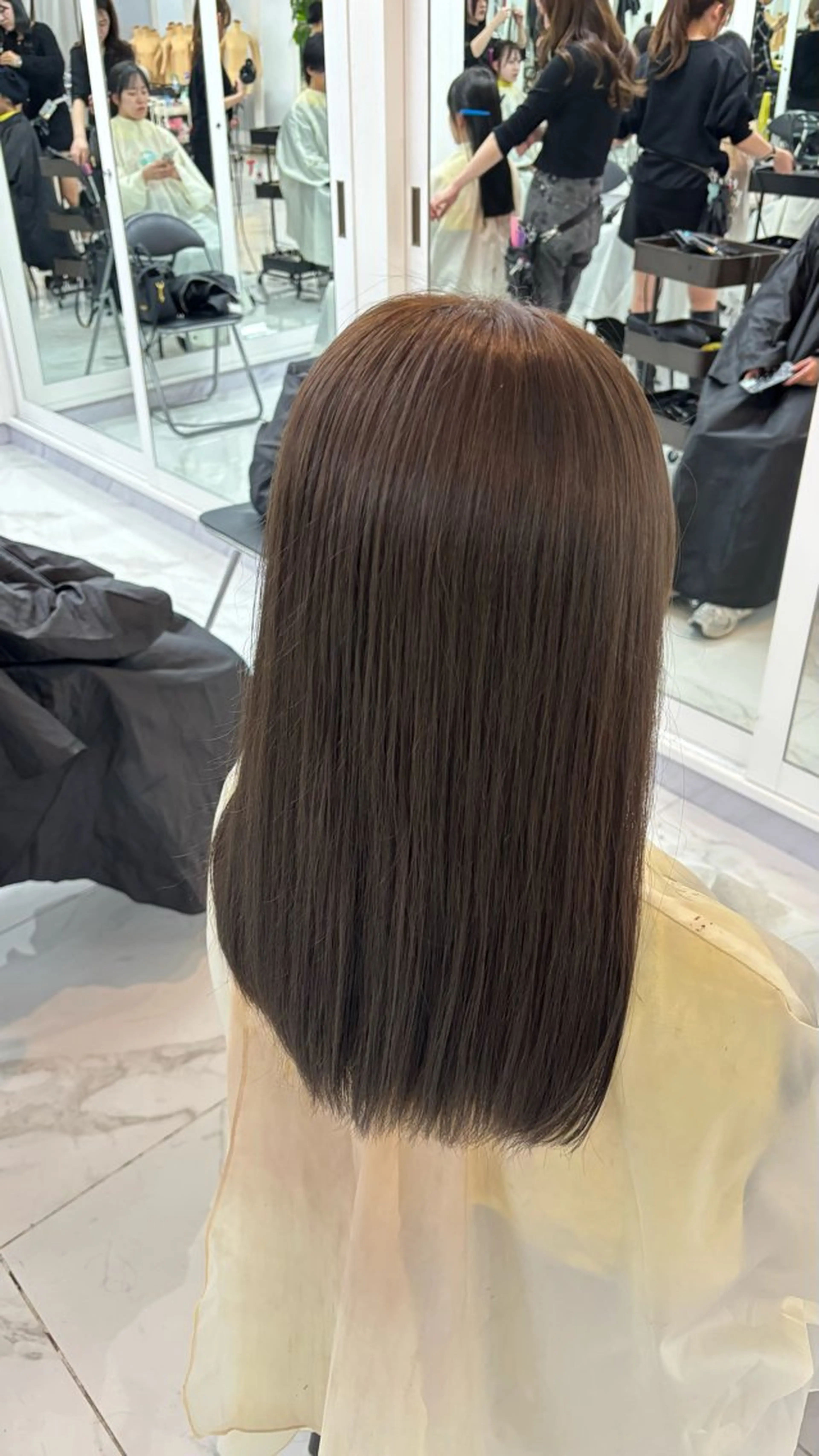 ロング カラー カット ヘアカラー Ayumu🦊 /京都／西院のヘアスタイル