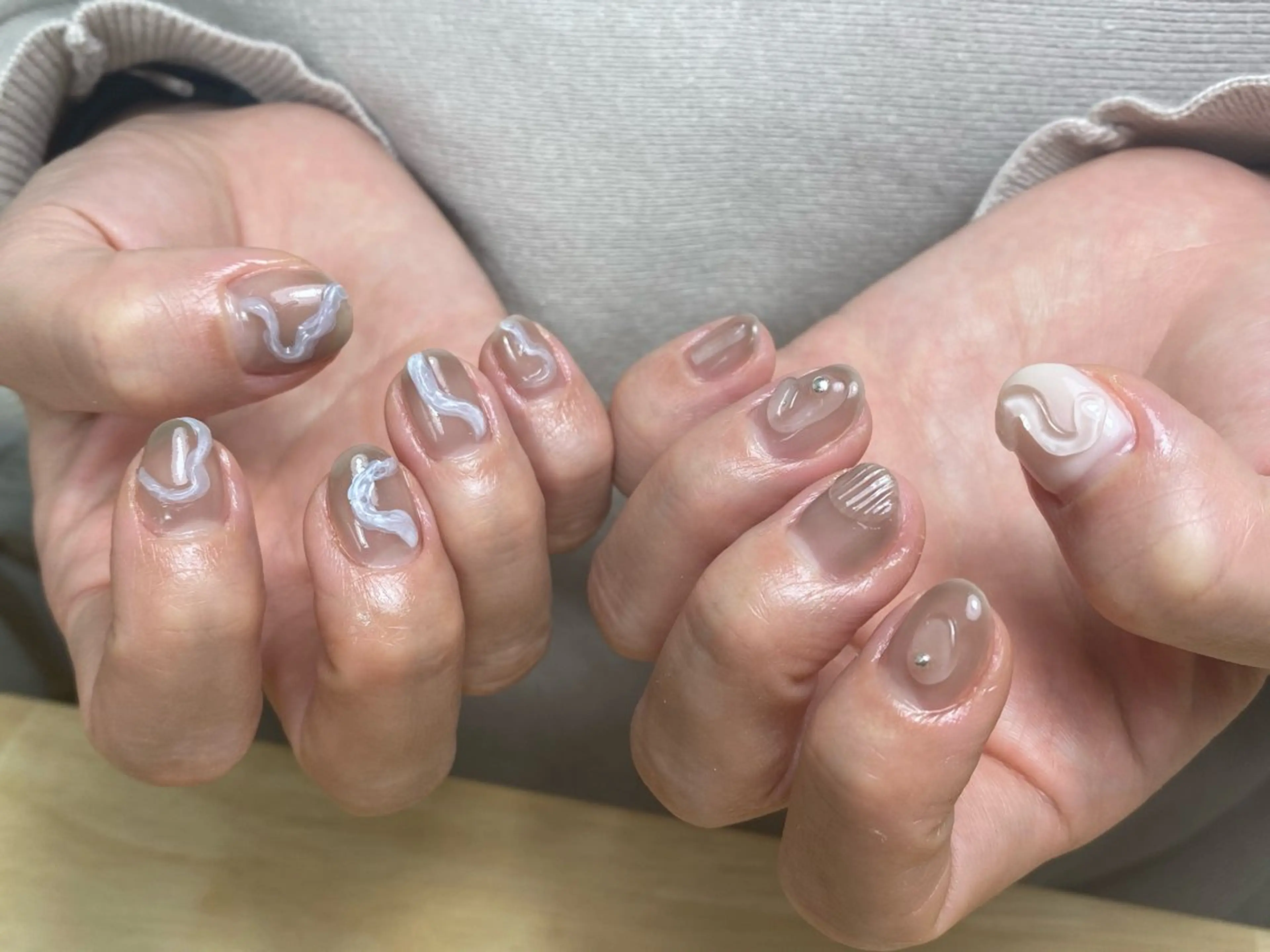 ネイル ハンドネイル atelier moamのネイルデザイン