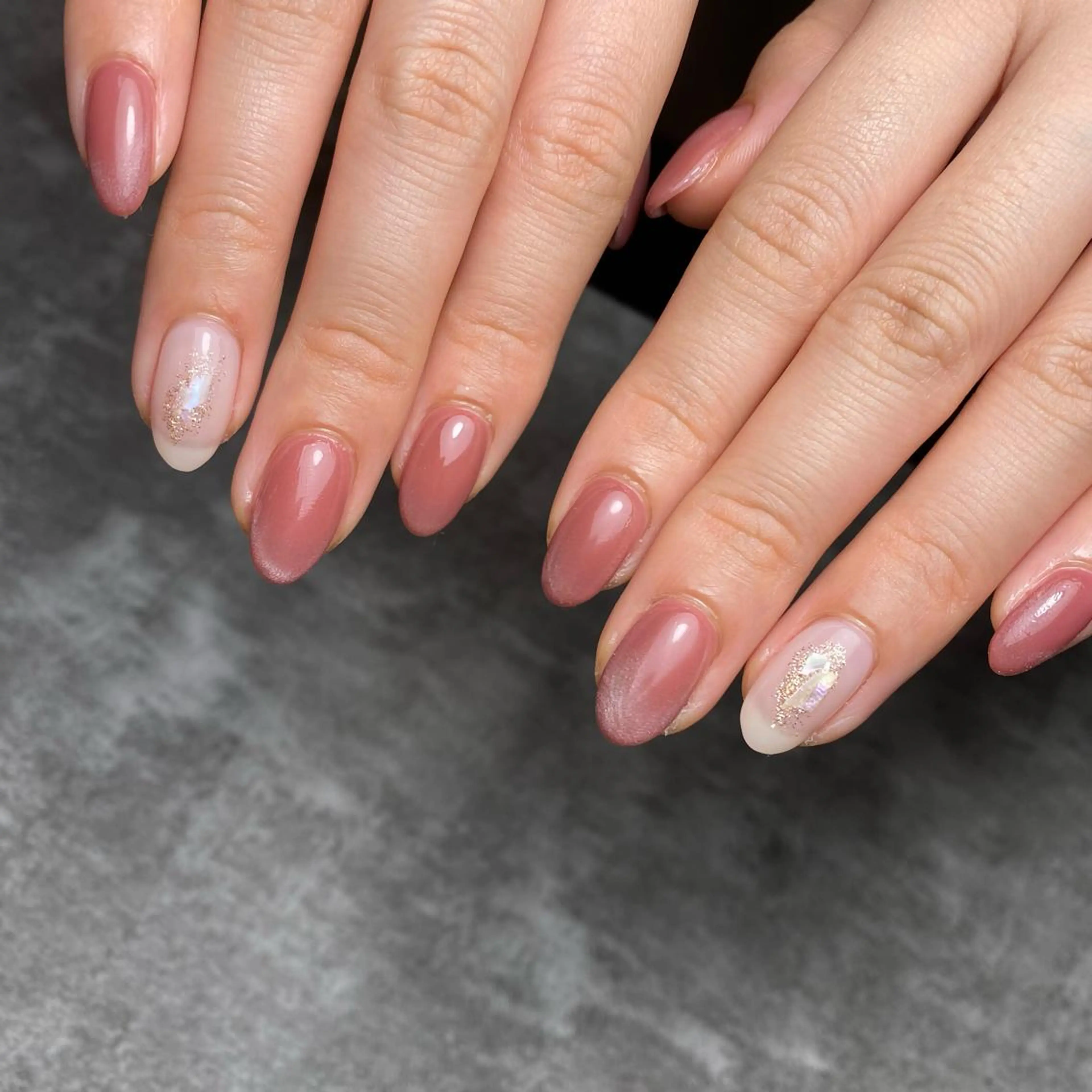 ネイル アートネイル シンプルネイル ハンドネイル yuki nail...のネイルデザイン