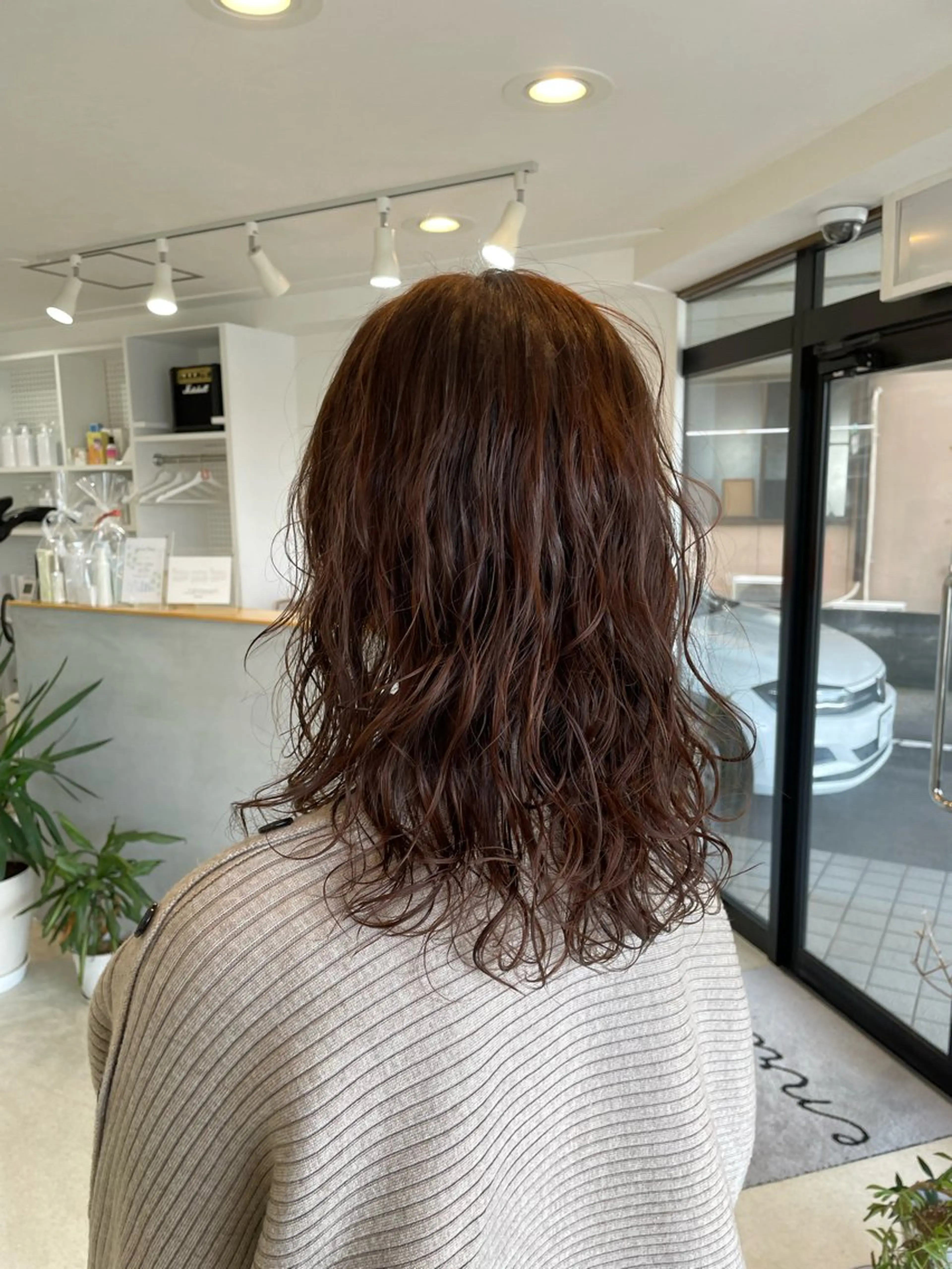 パーマ カット パーマ 前川 瑞希のヘアスタイル