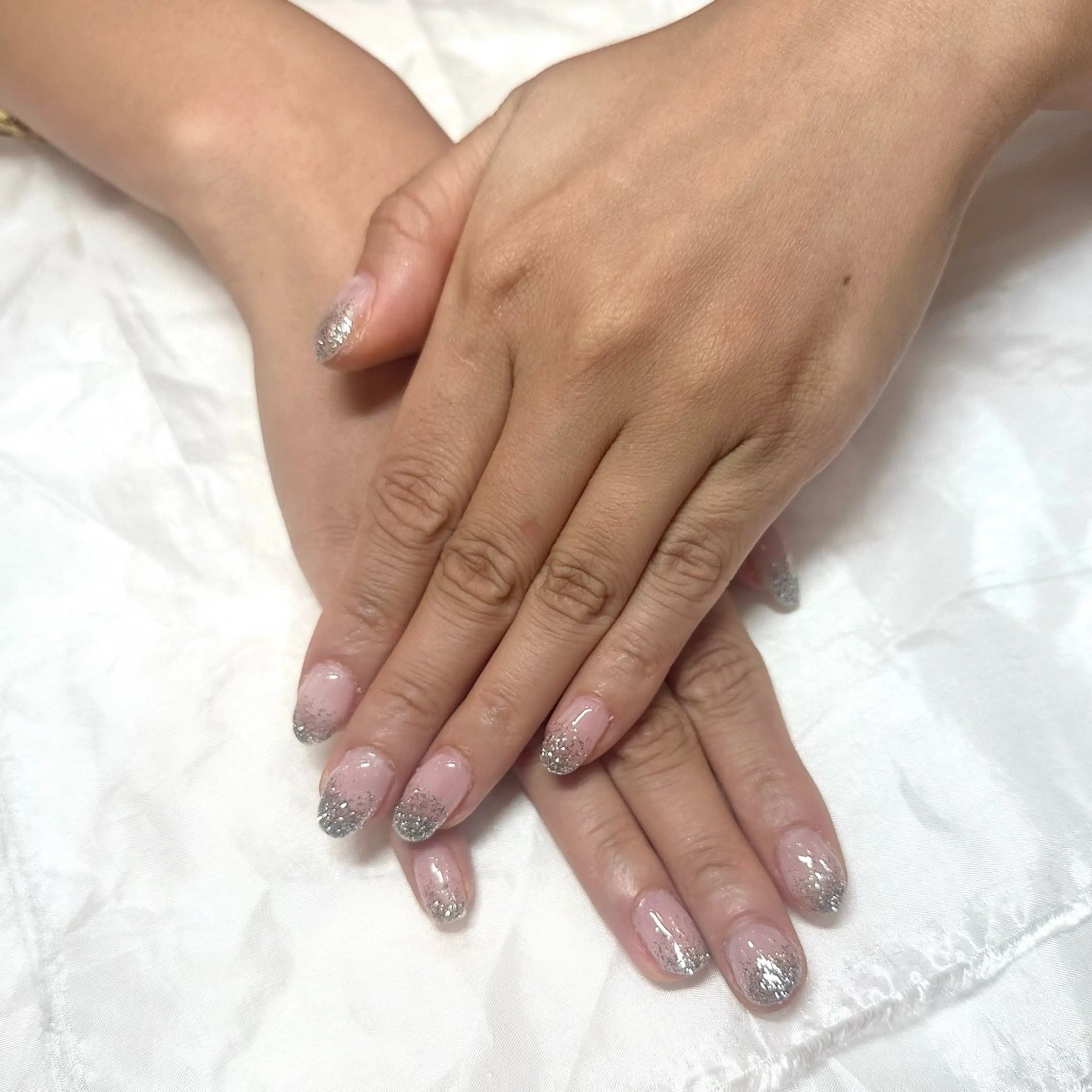 ネイル ラメ(グリッター) ラメグラデーション ハンドネイル nail salon amulet所属・amulet rikuのネイルデザイン
