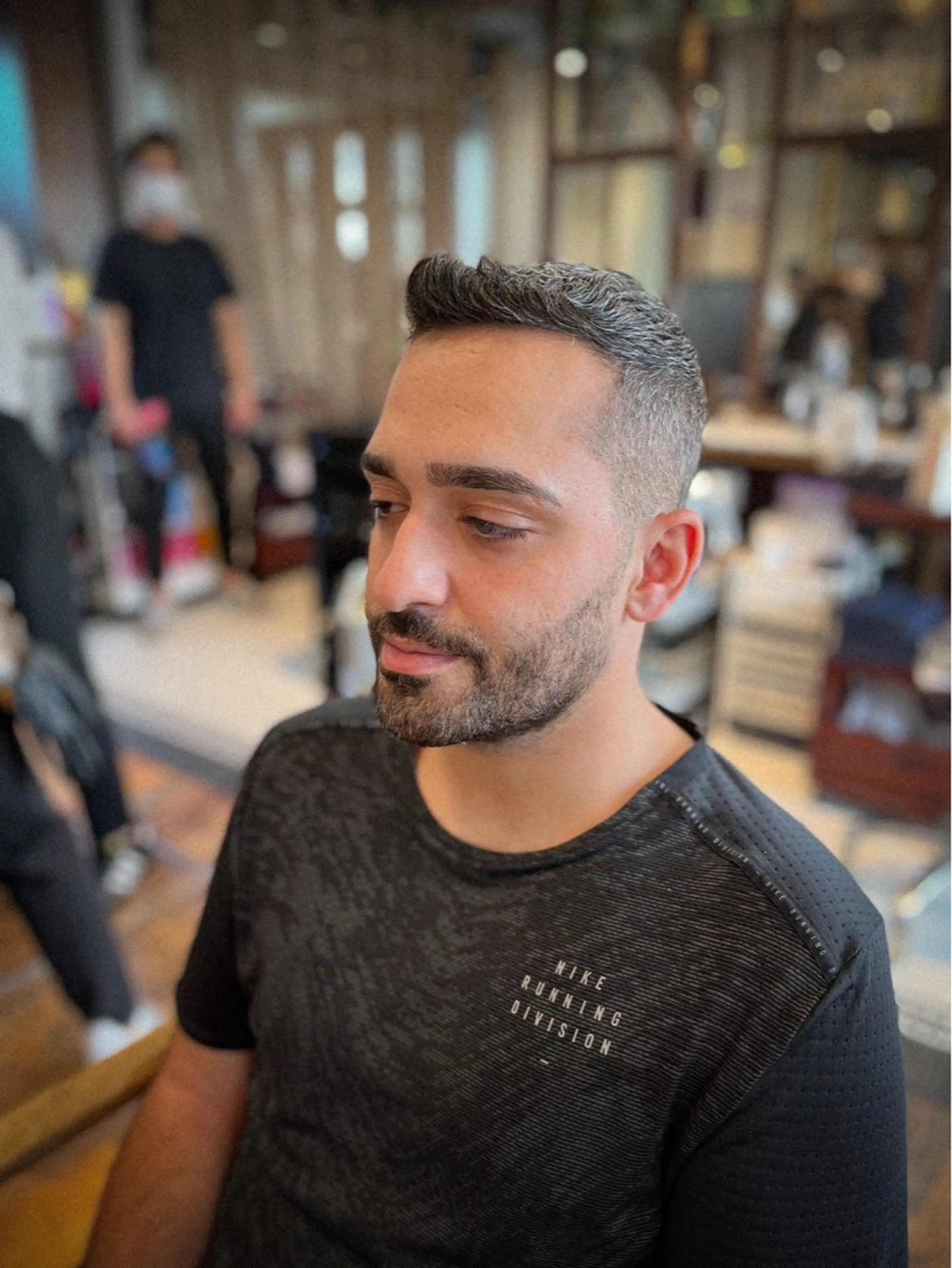 メンズ フェードカット THE MAN　Leverage New York所属・花形 知希のヘアスタイル