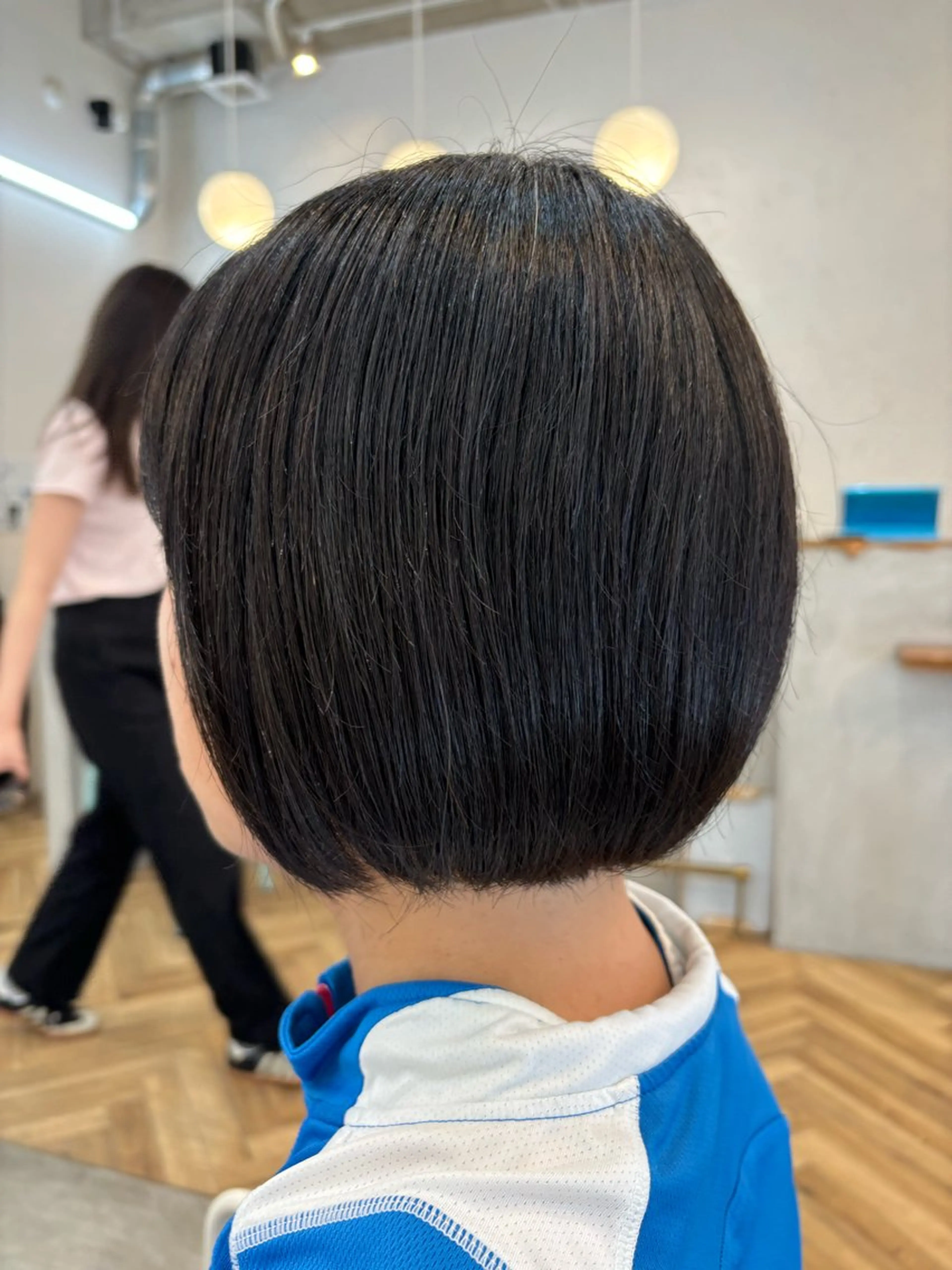 ショート ROMMY.所属・大木 華のヘアスタイル