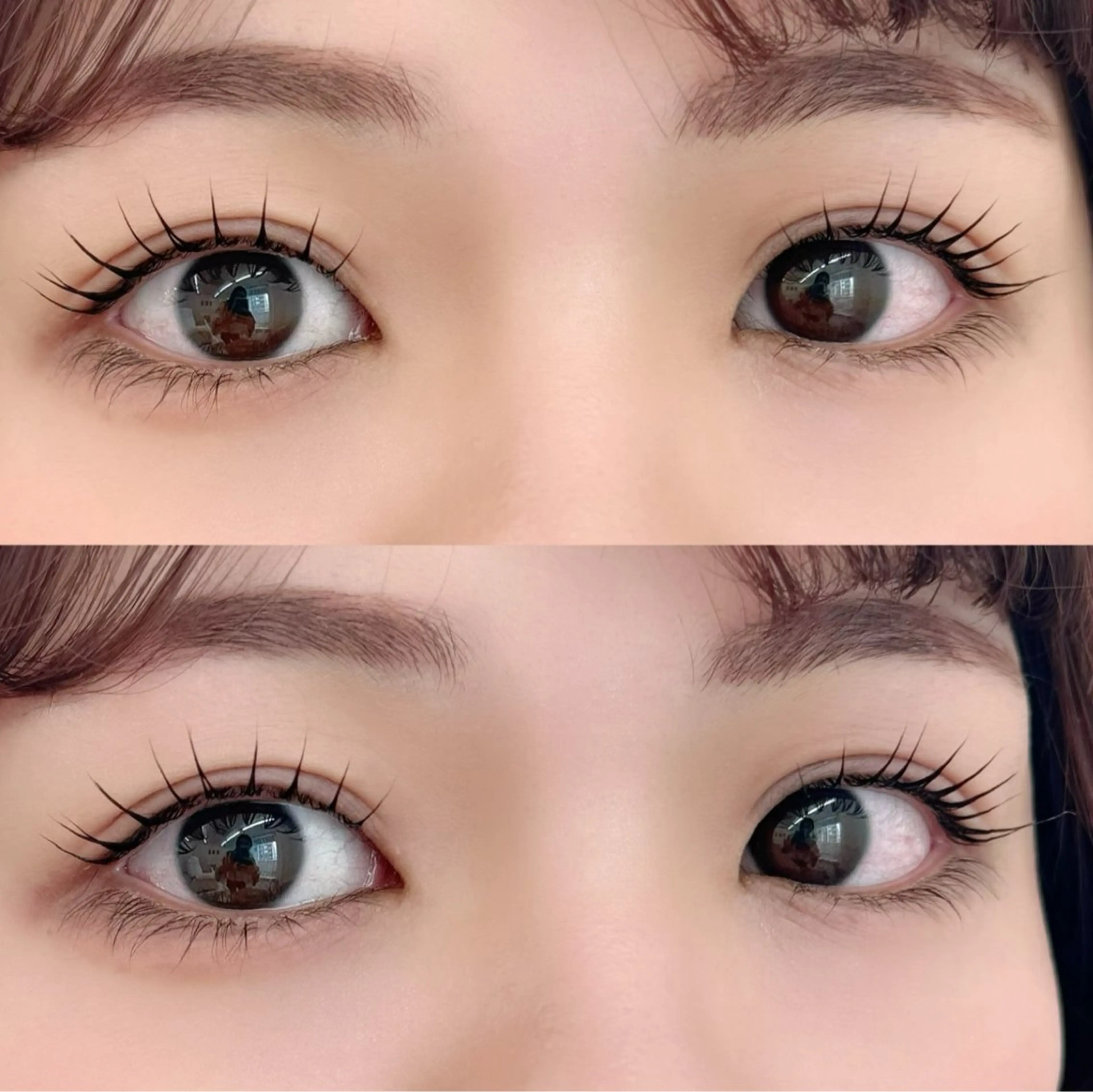 マツエク・マツパ 束感まつ毛 フラットラッシュ 韓国風マツエク ナチュラル パリジェンヌラッシュリフト CLUTCH江坂 こんどうのマツエク・マツパデザイン