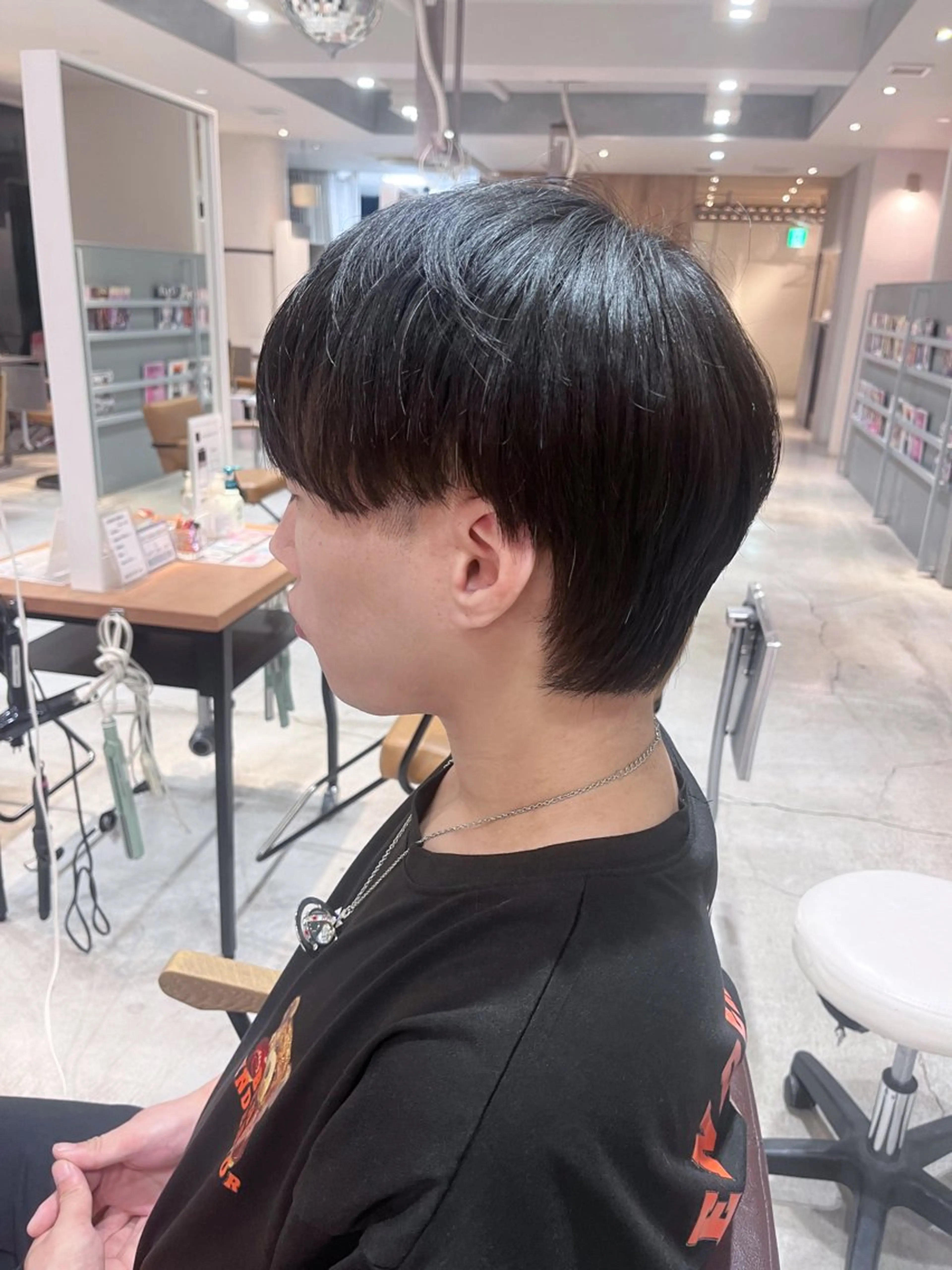 カラー パーマ メンズ カット ヘアカラー パーマ 大阪韓国メンズ特化 LUNAのヘアスタイル