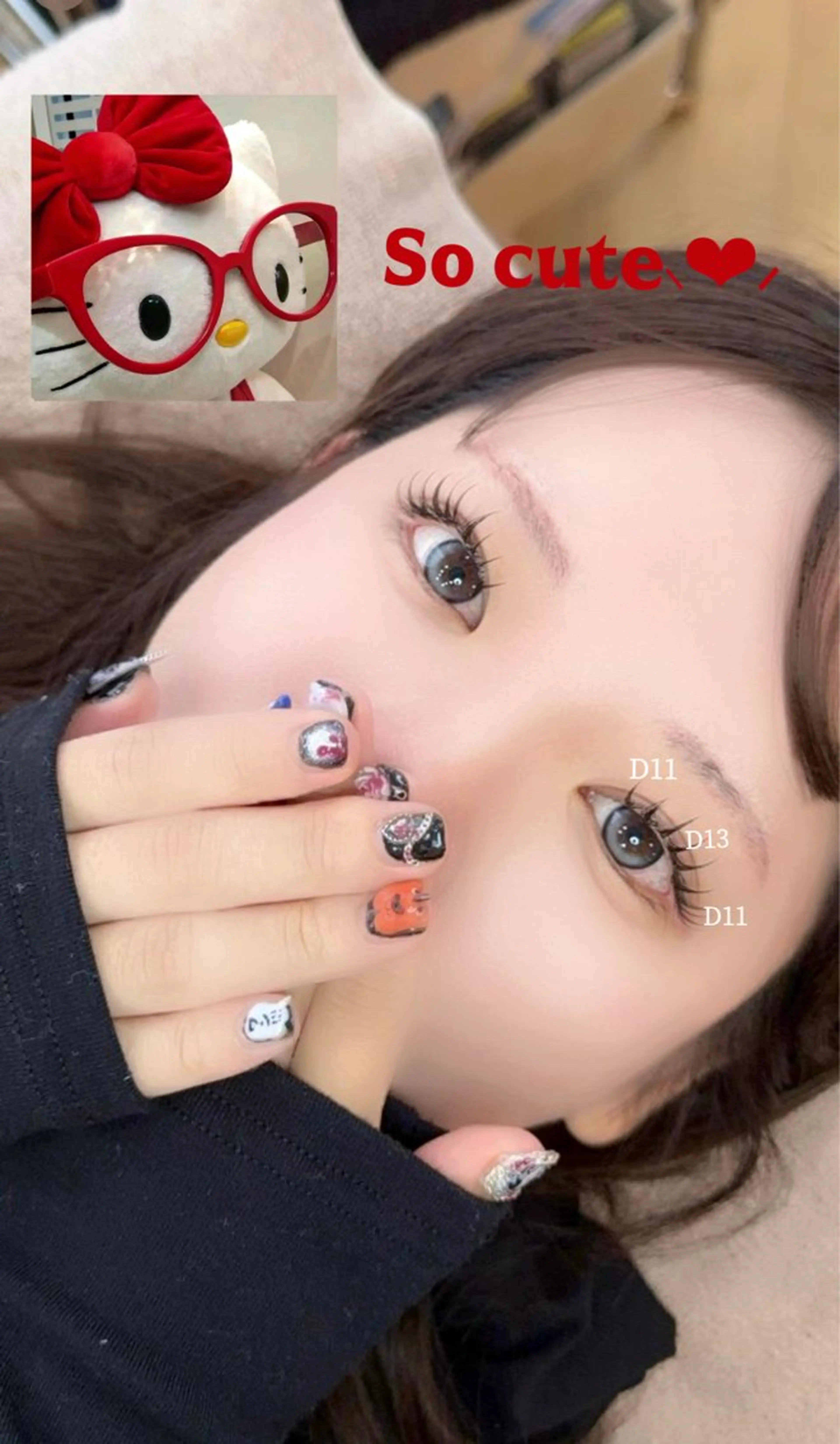 マツエク・マツパ Dカール マツエク Pretty【プリティー】所属・神戸三宮pretty プリティーのマツエク・マツパデザイン