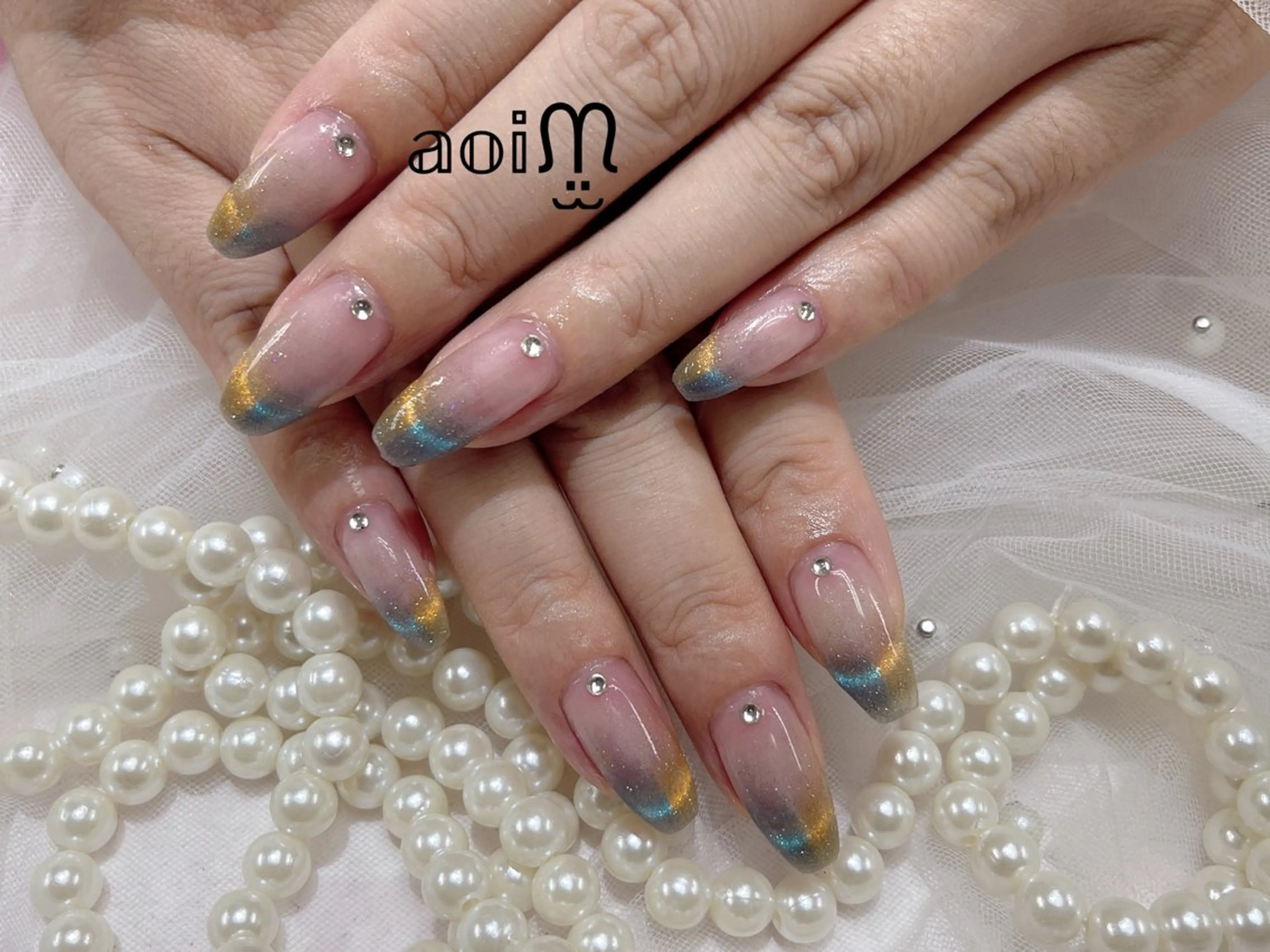 ネイル 葵うさぎ所属・葵うさぎ AIのネイルデザイン