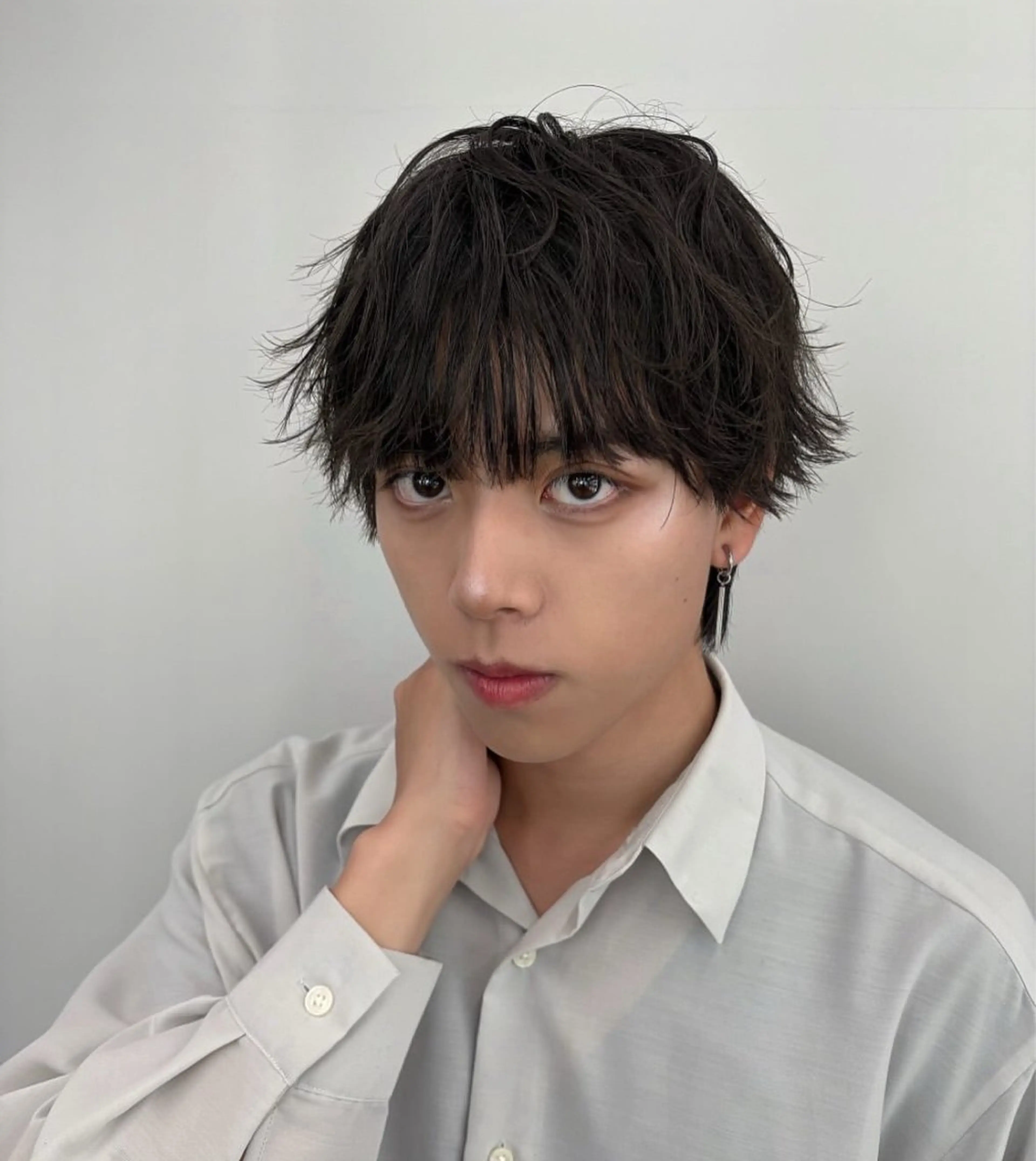 ヘアアレンジ メンズ メンズヘアセット めいのヘアスタイル