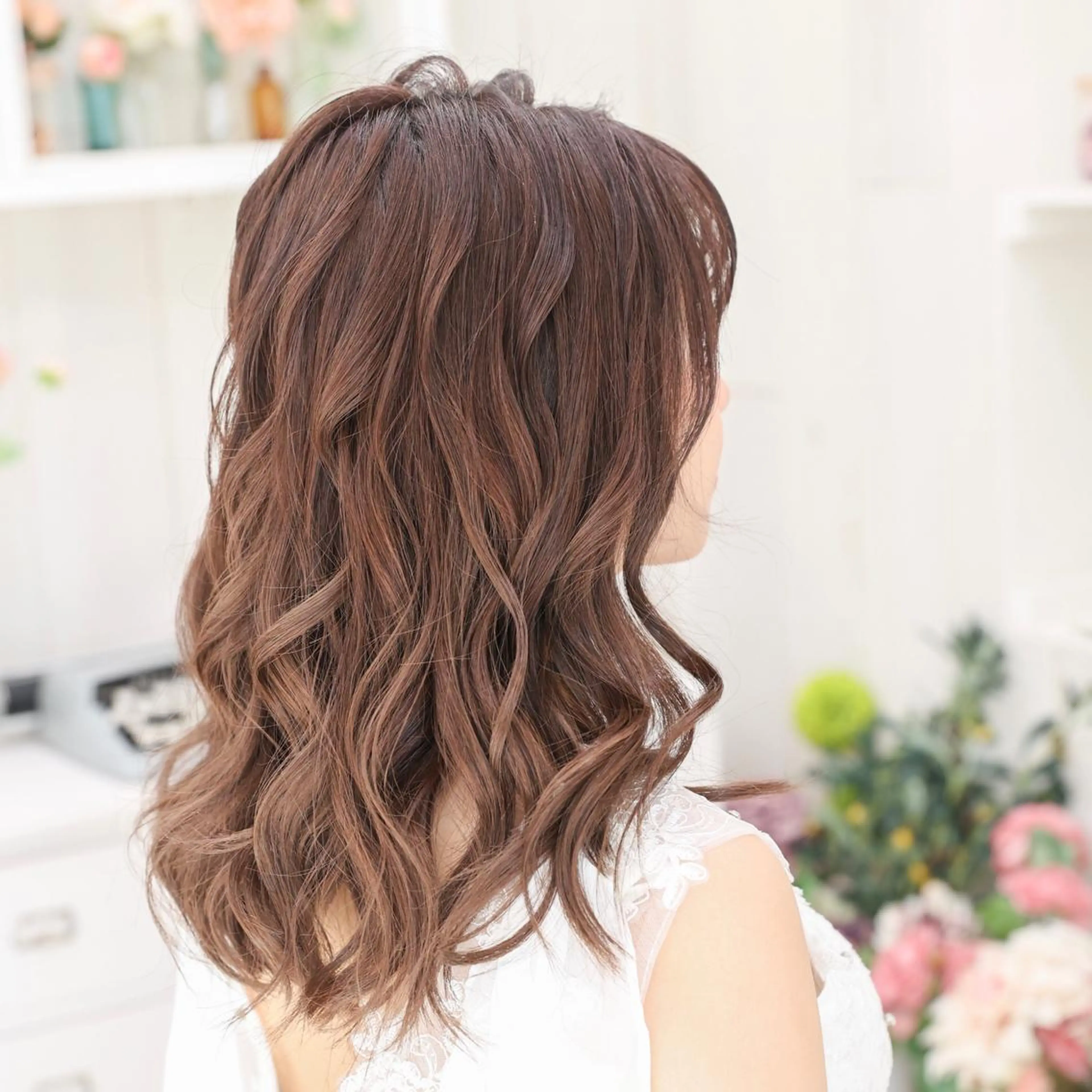 ミディアム ヘアアレンジ Studio taloのヘアスタイル