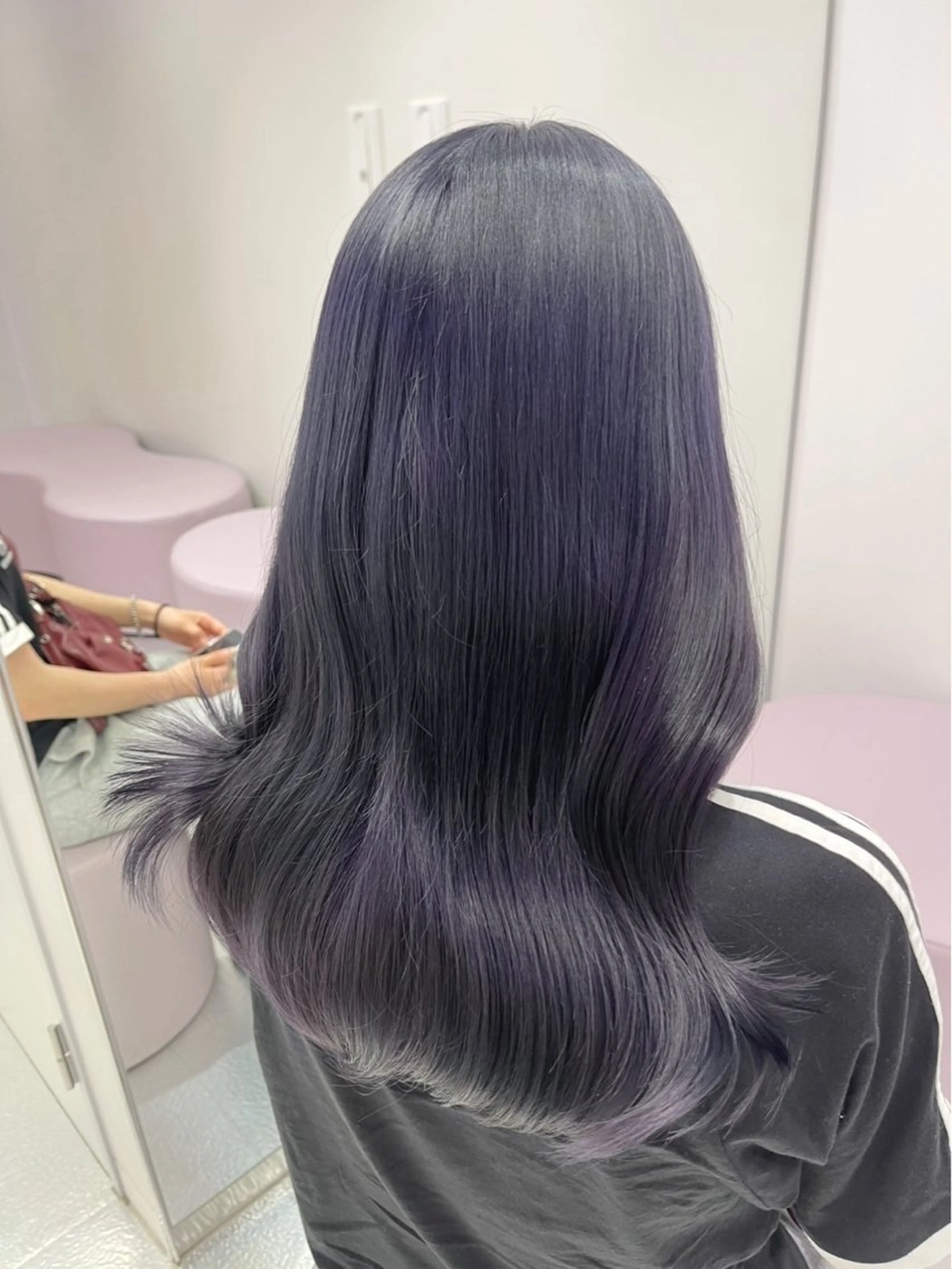 ロング ヘアカラー Xena ria 衣織/ブリーチカラーのヘアスタイル