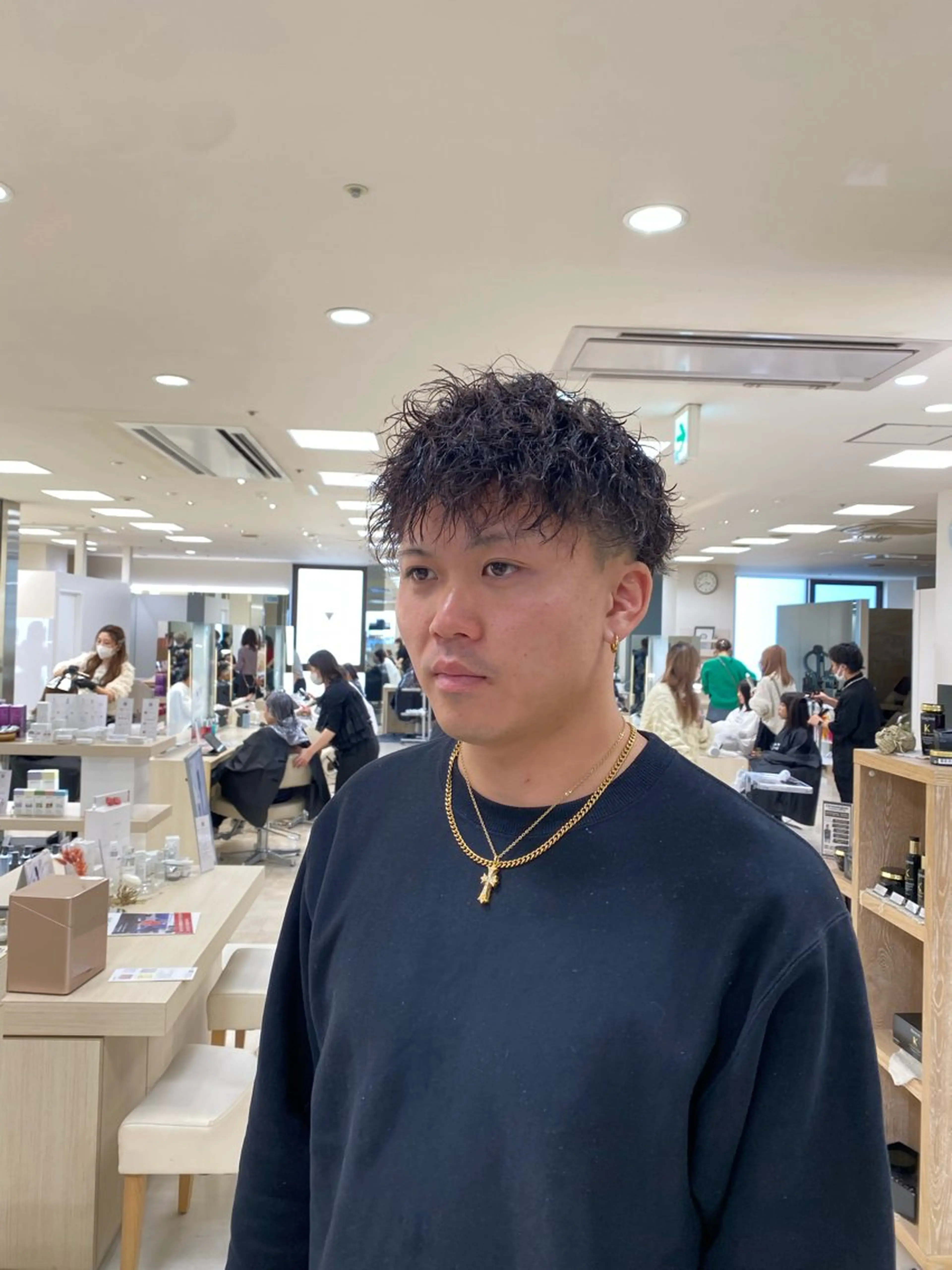 パーマ メンズ カット パーマ トリートメント 湘南/メンズパーマ/ 支持率No.1ユチカのヘアスタイル