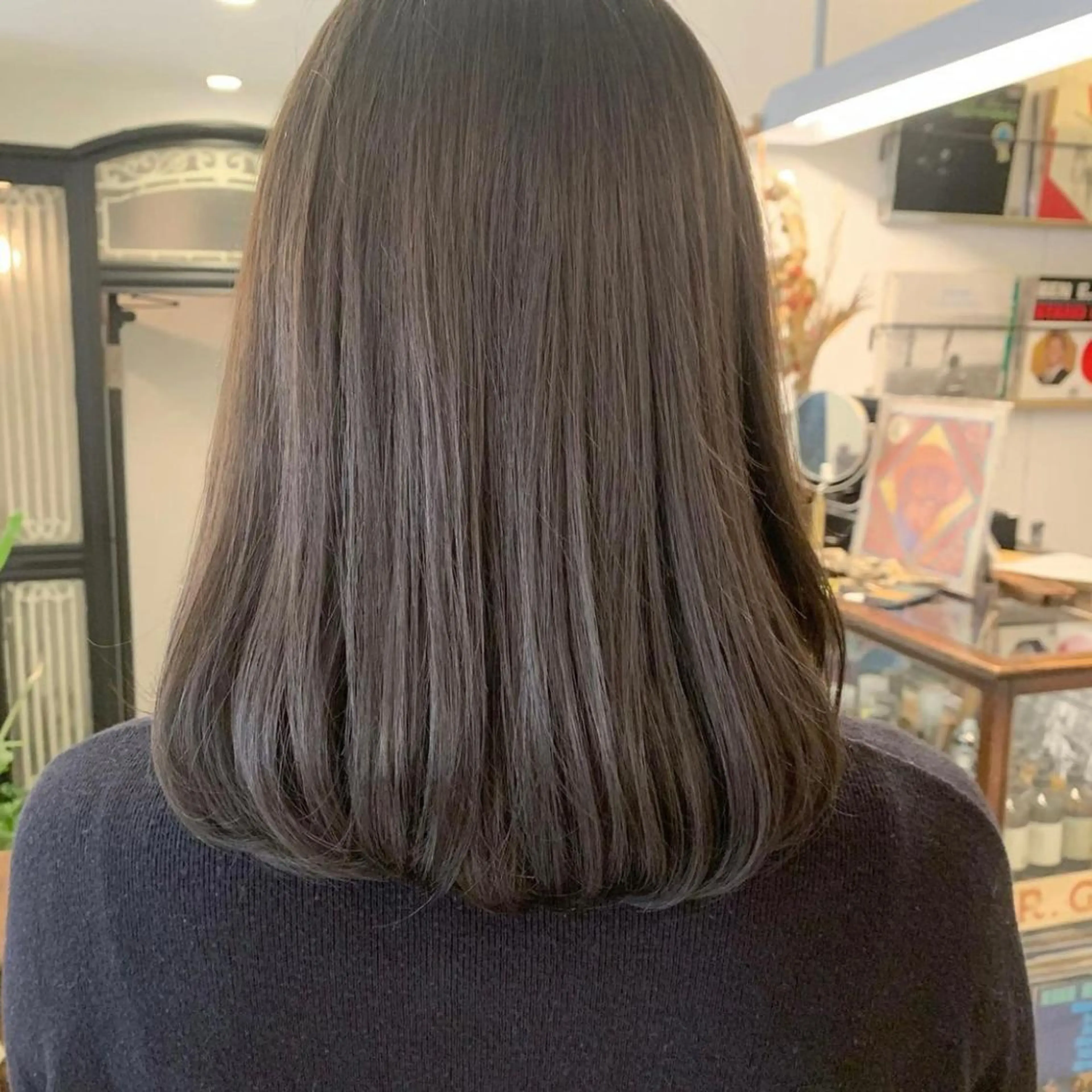 ミディアム 暖色カラー🧡 ボブ🧚‍♀️マナのヘアスタイル