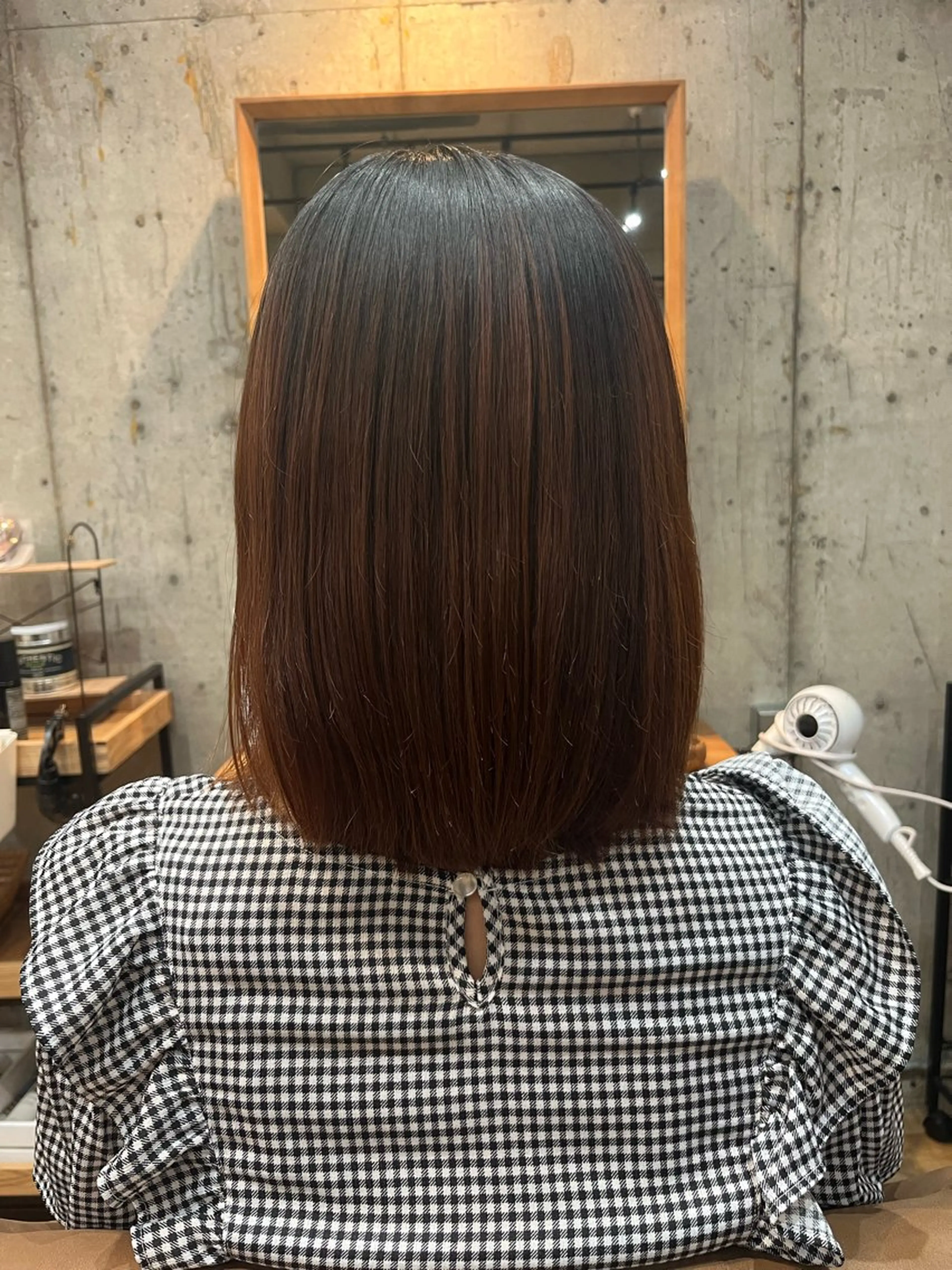 ミディアム 縮毛矯正 ♡モデル様大募集 FUU♡のヘアスタイル
