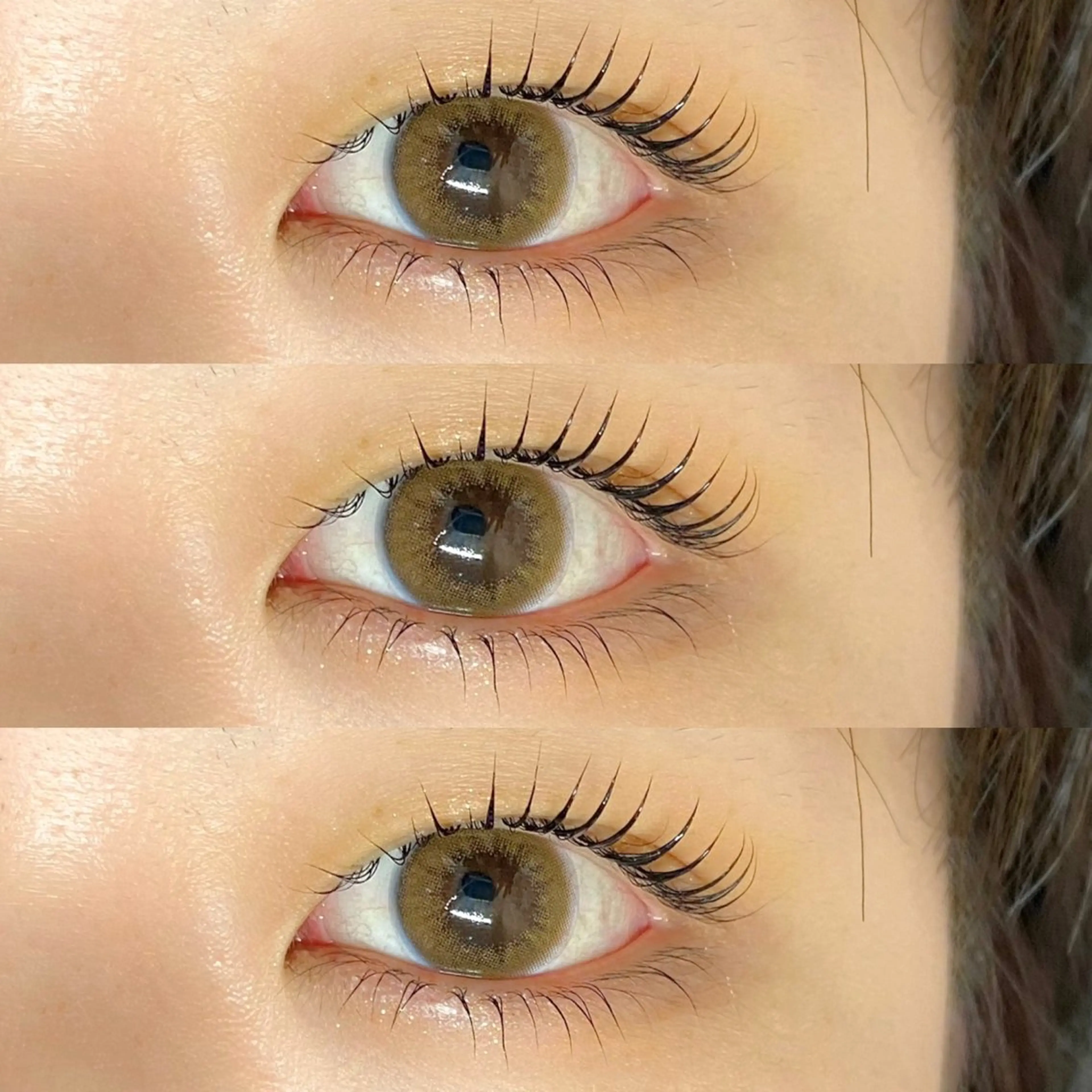 マツエク・マツパ 束感まつ毛 下まつげエクステ マツパ meg .のマツエク・マツパデザイン