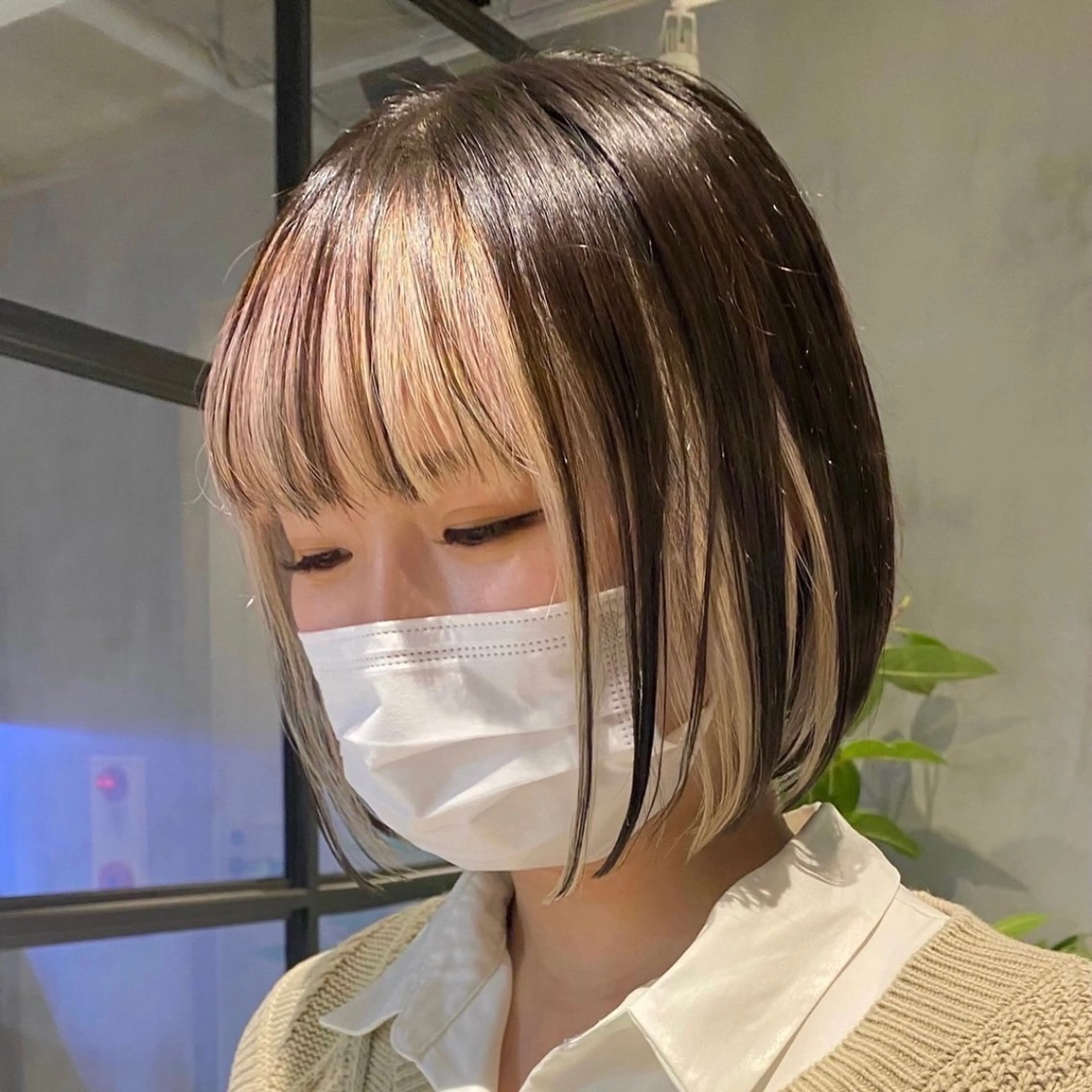 ショート ミストバング ✨️🧸elima調 布Reika🧸✨️のヘアスタイル