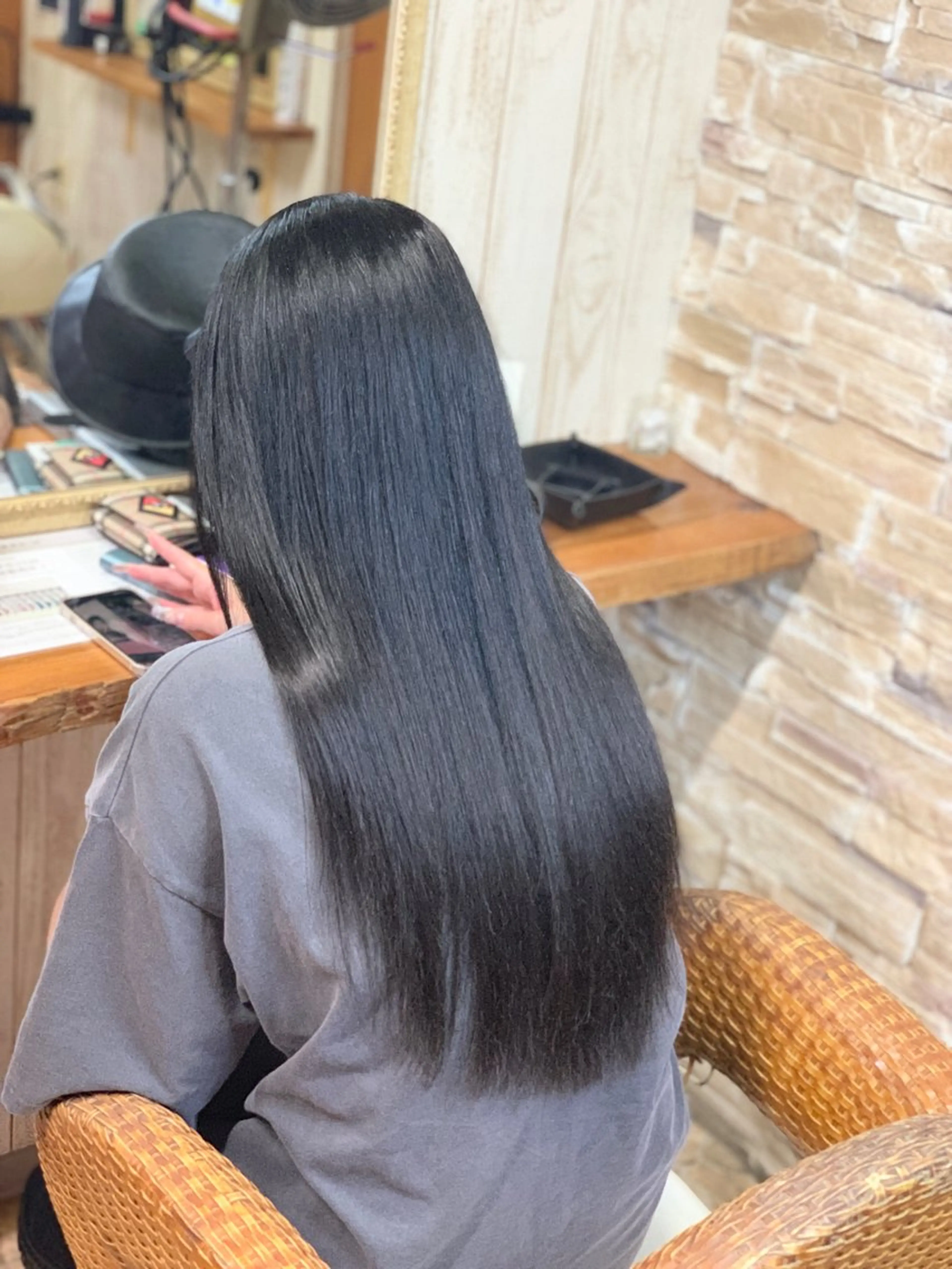 ショート カラー ヘアカラー エクステ kr2s アメ村のヘアスタイル