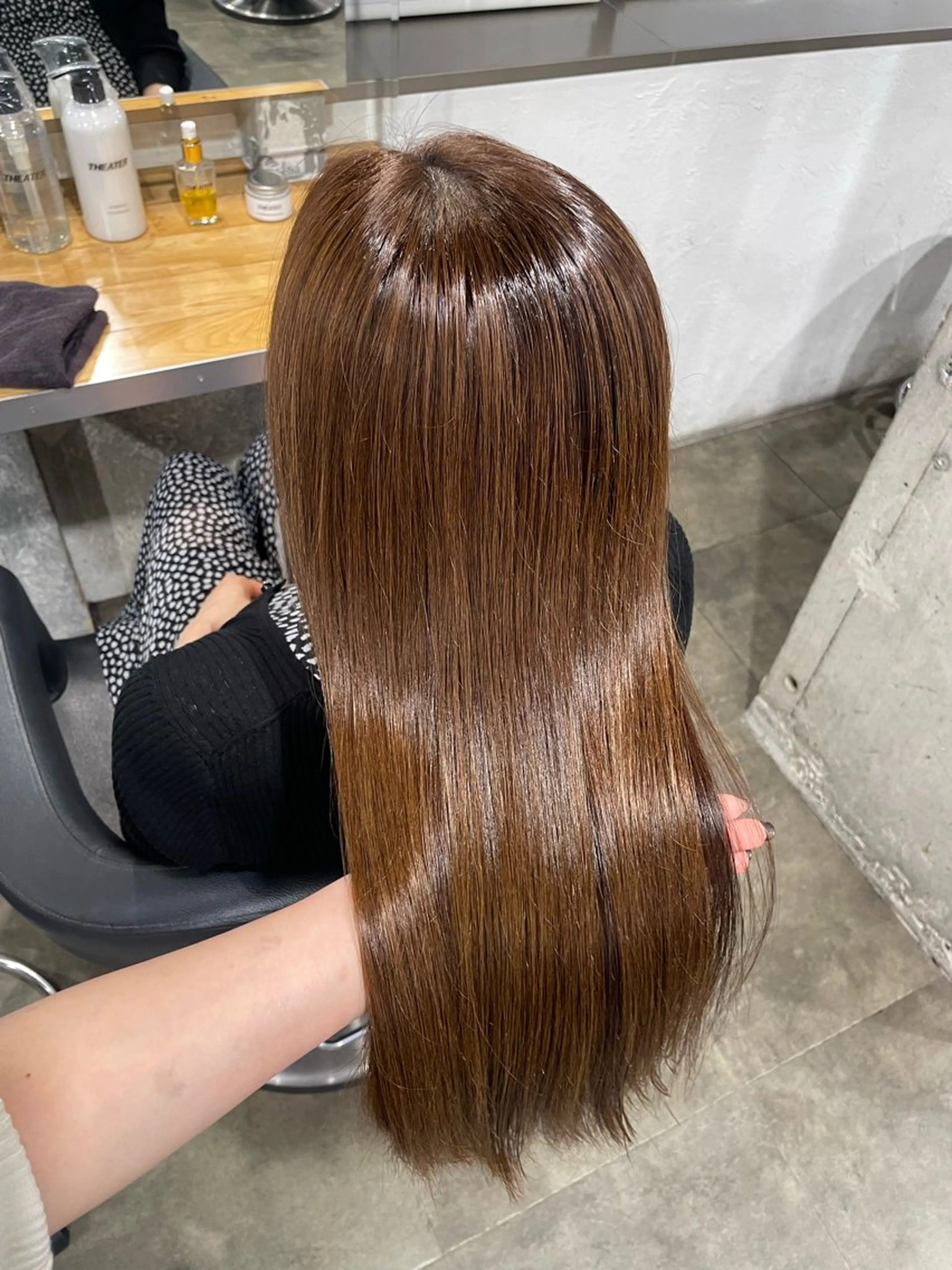 カラー 🤍ベージュ/透明感 韓国ヘア/まりん🤍のヘアスタイル
