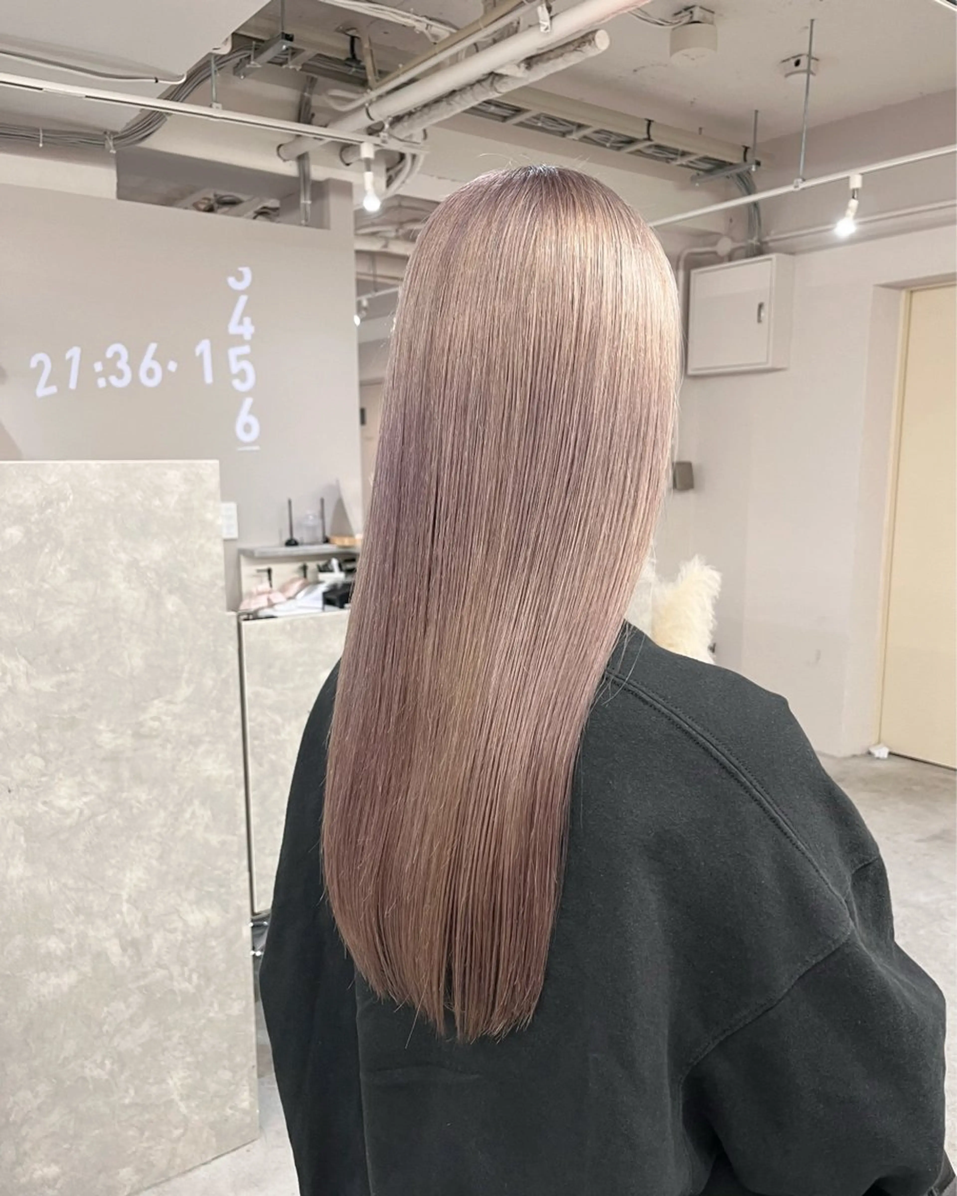 ケアブリーチ使用ダブルカラーの写真