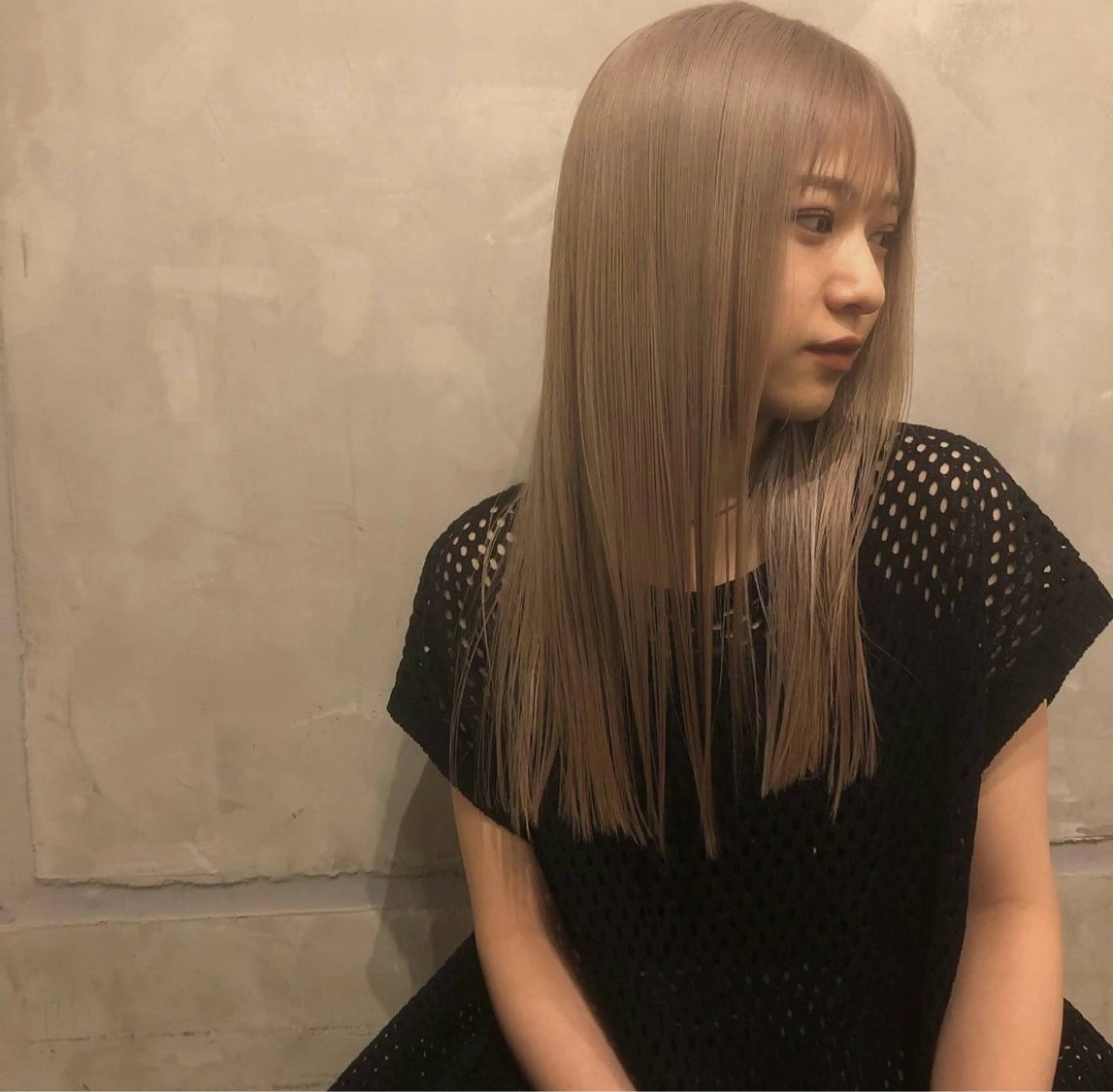 セミロング a Gland Villa吹田店所属・宇津 太喜のヘアスタイル