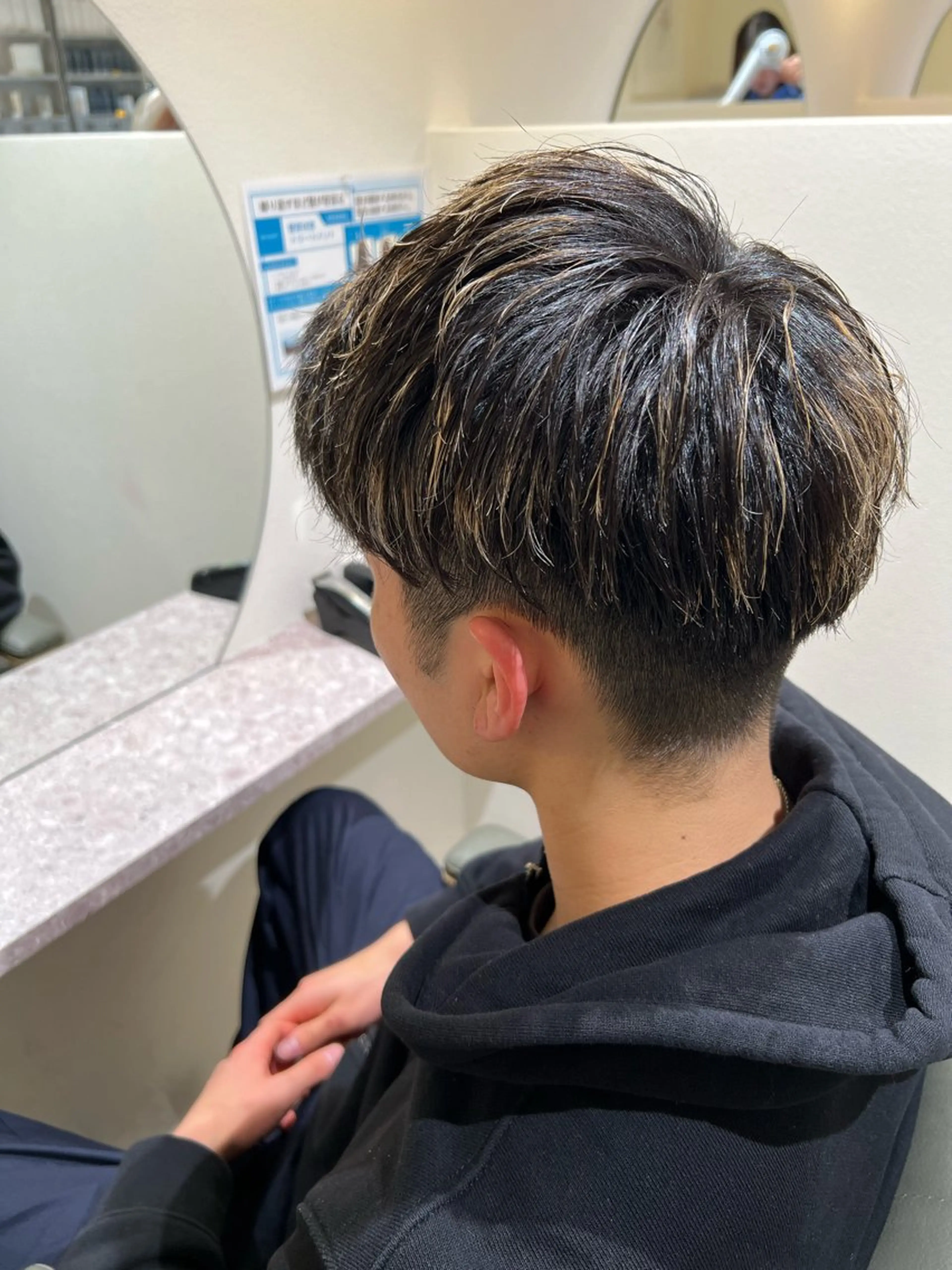 ショート メンズ Academy 家坂のヘアスタイル