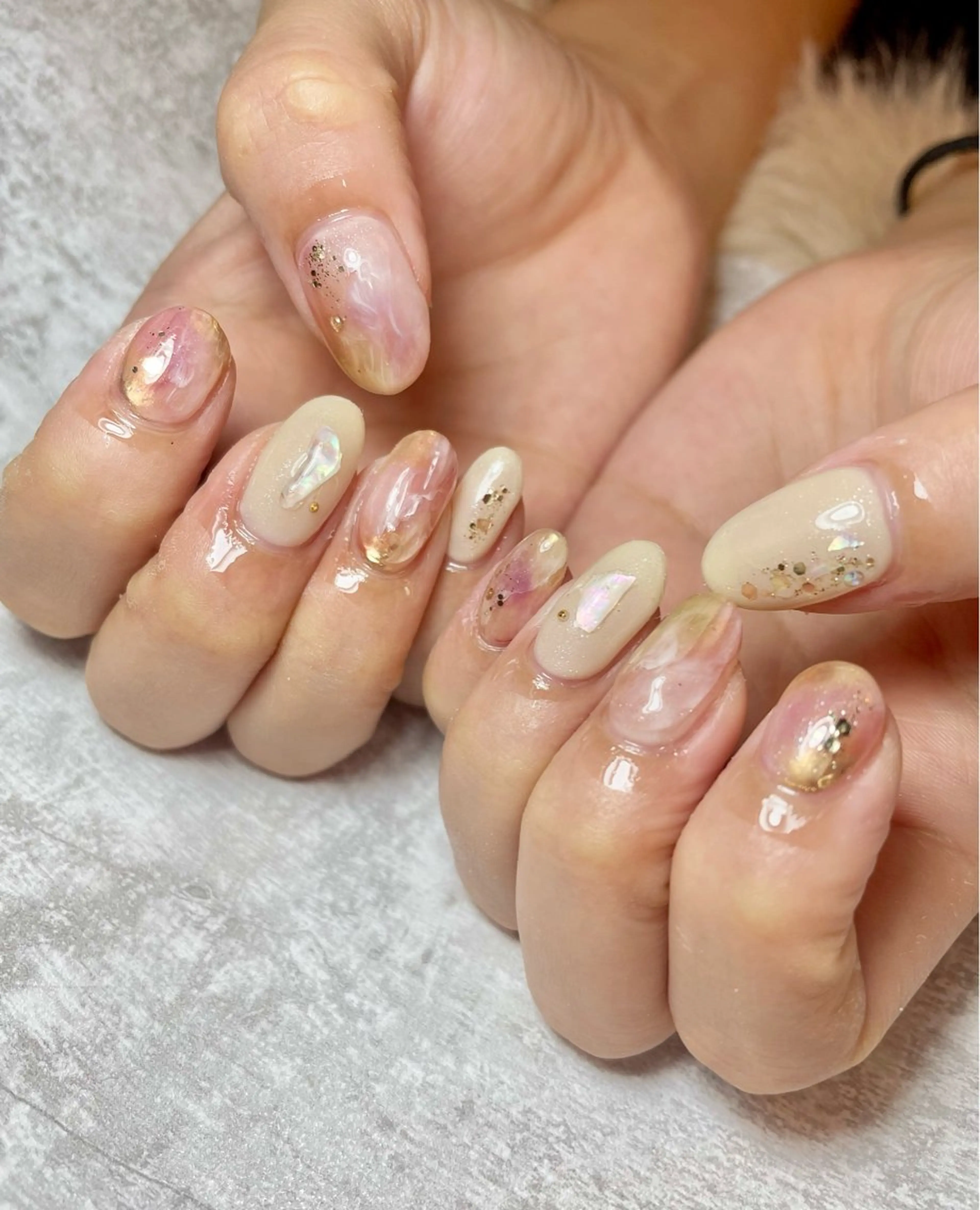 ネイル ニュアンスネイル BEAUTY GARDEN 【nail salon unseul】所属・nana .のネイルデザイン