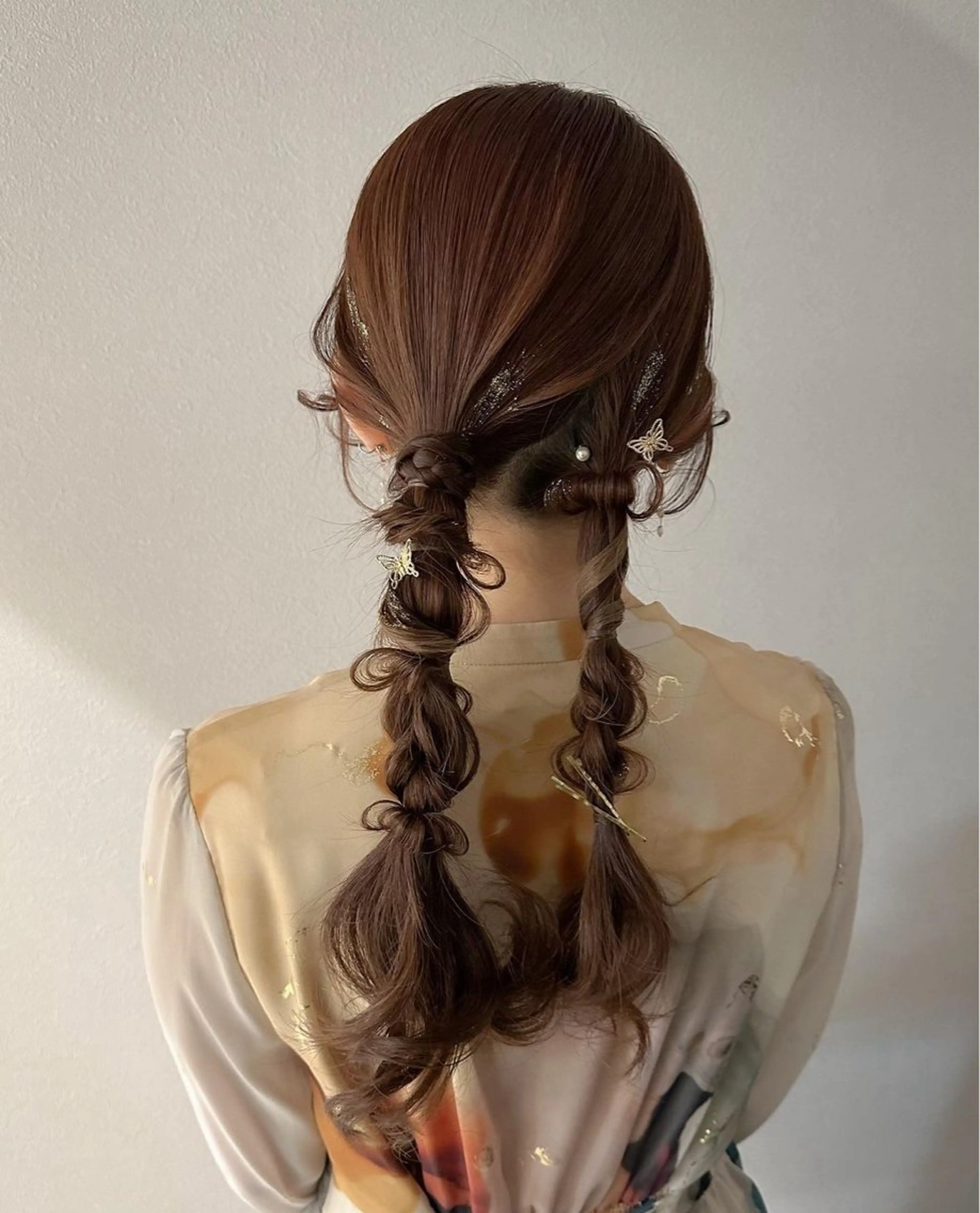 ロング カラー ヘアアレンジ autre所属・大久保 ひでなりのヘアスタイル