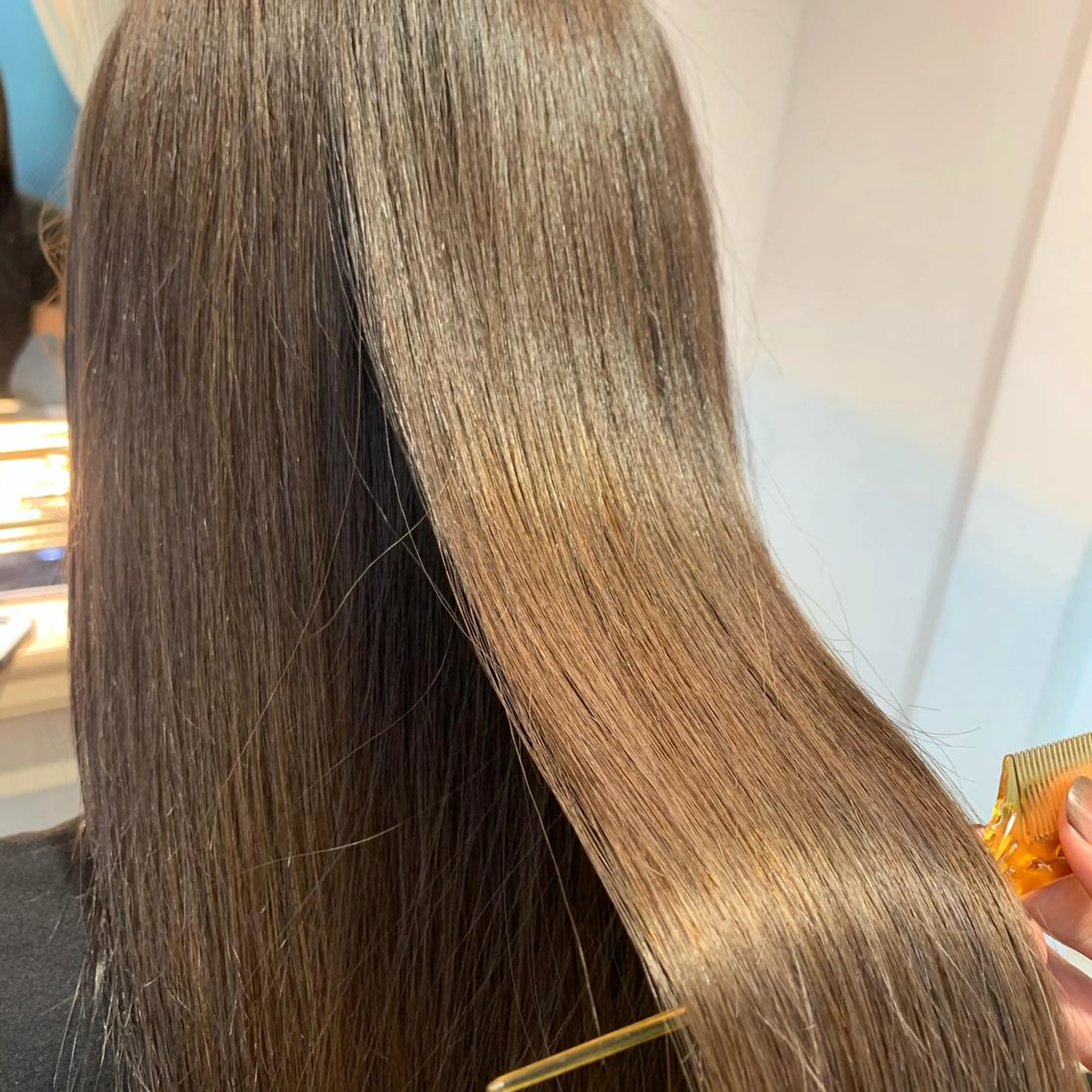 ミディアム カラー パーマ ヘアアレンジ ネイル マツエク・マツパ 髪質改善 Lond jeloud 名古屋所属・髪質改善 の達人/杉原碧仁のヘアスタイル