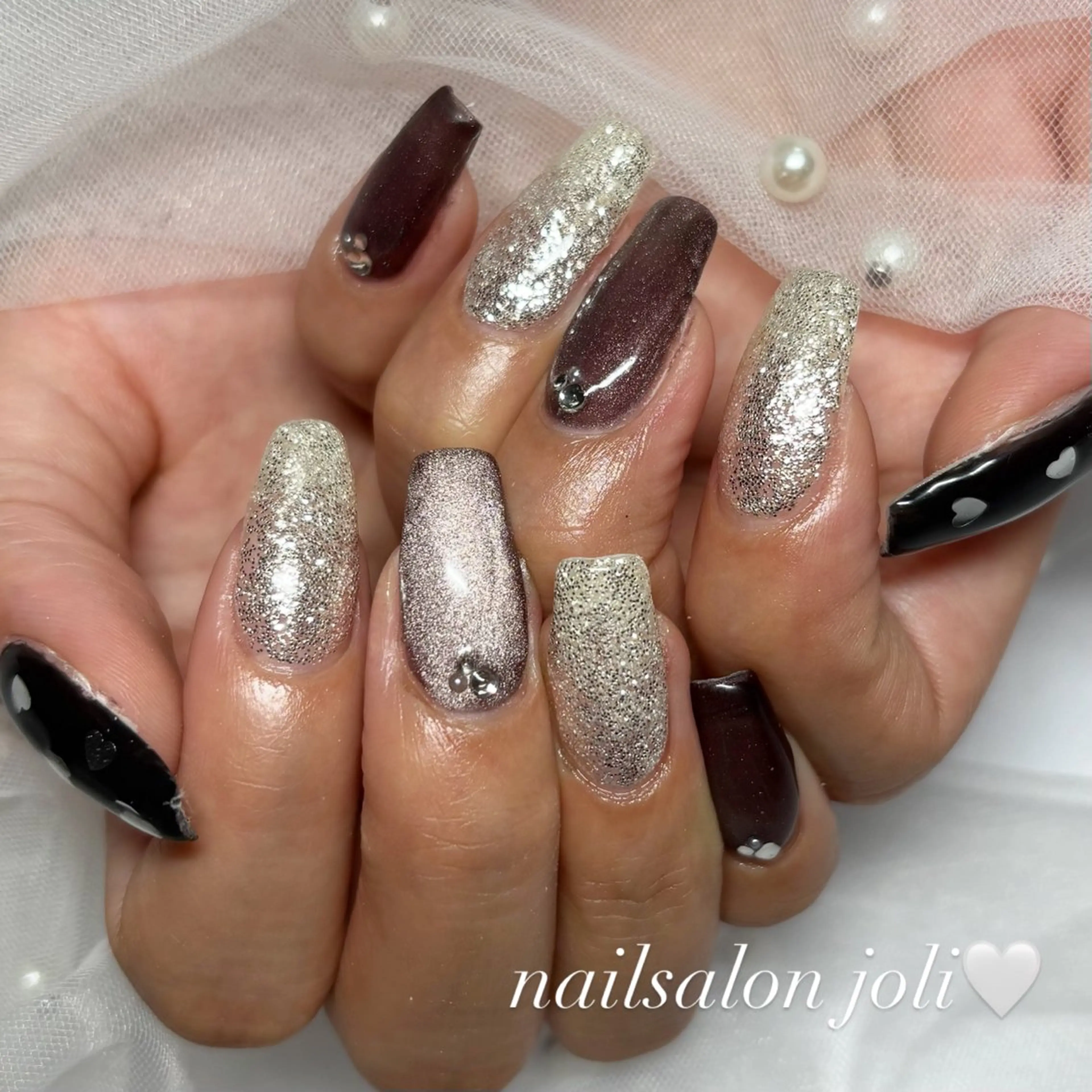 オフあり☆長さだし10本ワンカラー💅🤍の写真
