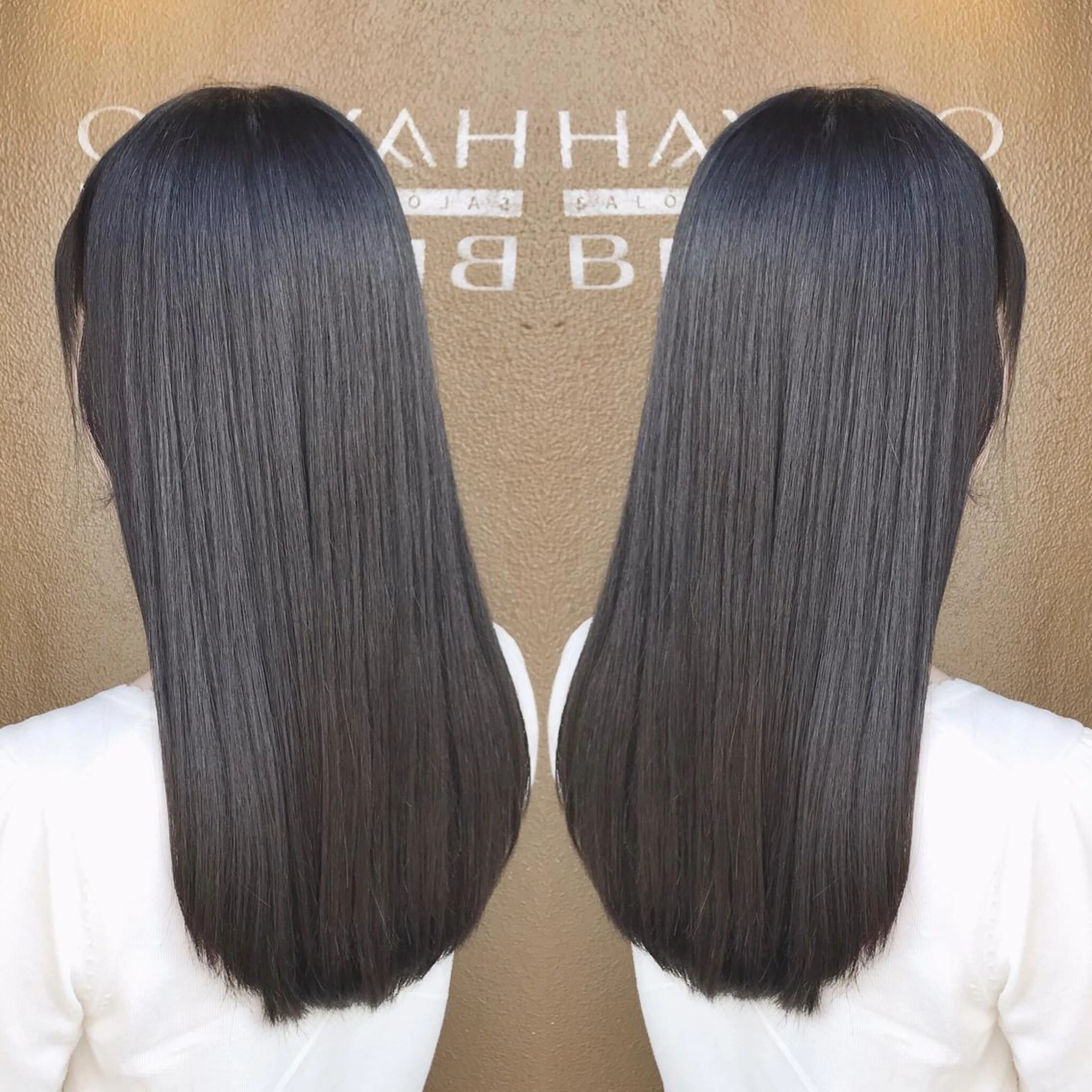 ロング カラー アッシュ ダークアッシュ 艶色&髪質改善 ✨ヨシムラユウシのヘアスタイル