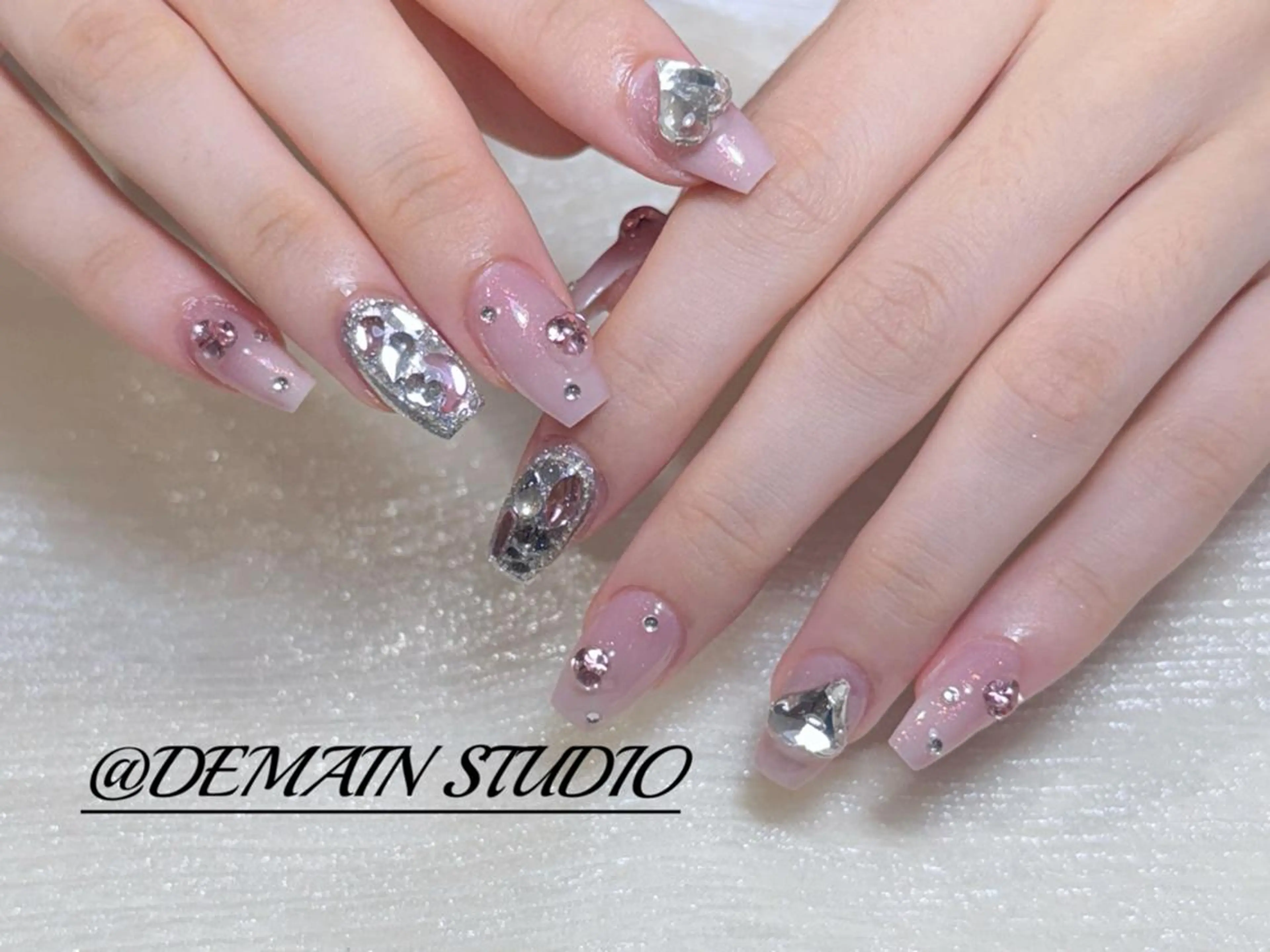 ネイル ハンドネイル ハンドケア DEMAIN- 🌸のネイルデザイン
