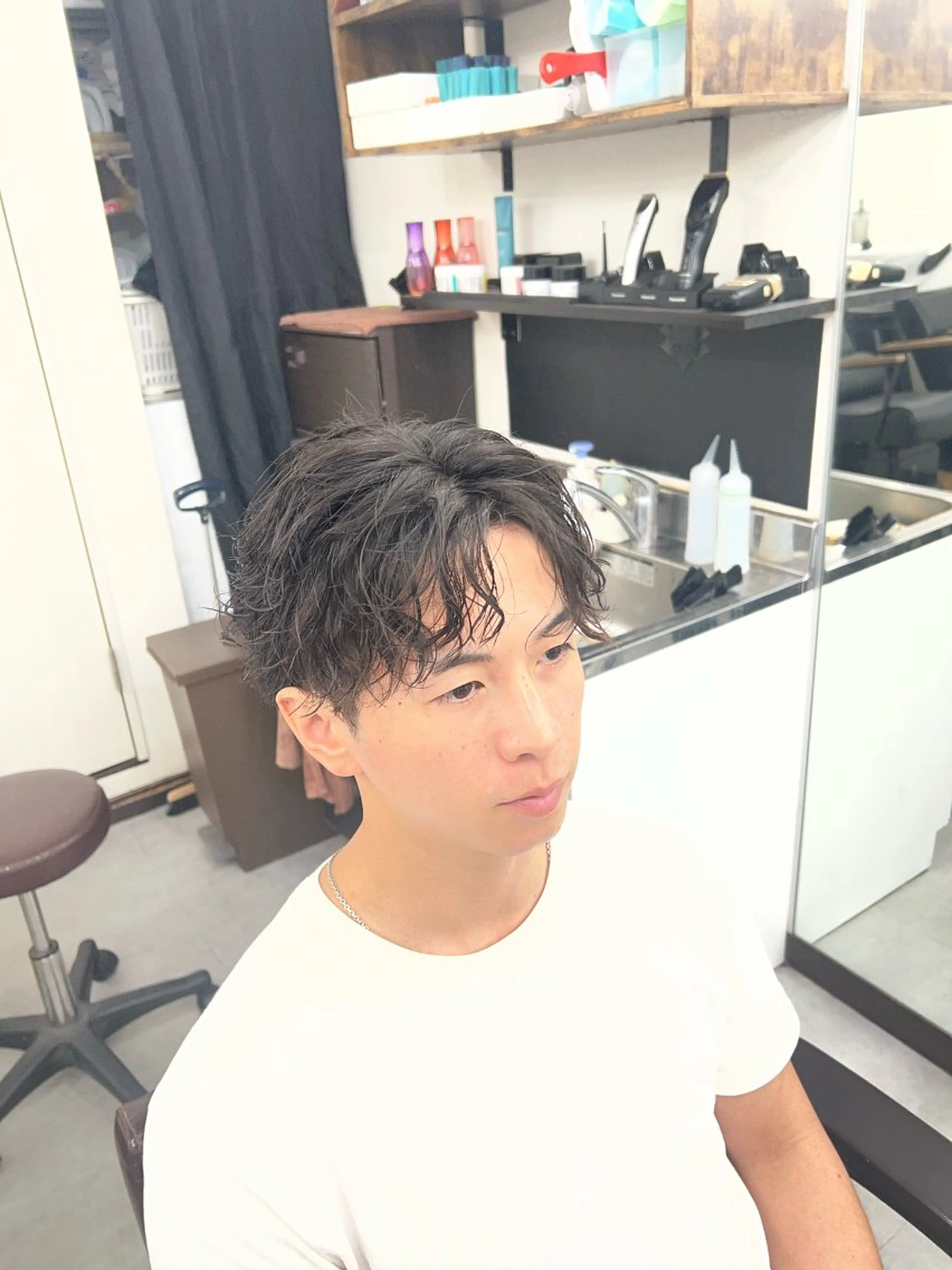 パーマ メンズ カット パーマ 🔥men's🔥 ショウキのヘアスタイル