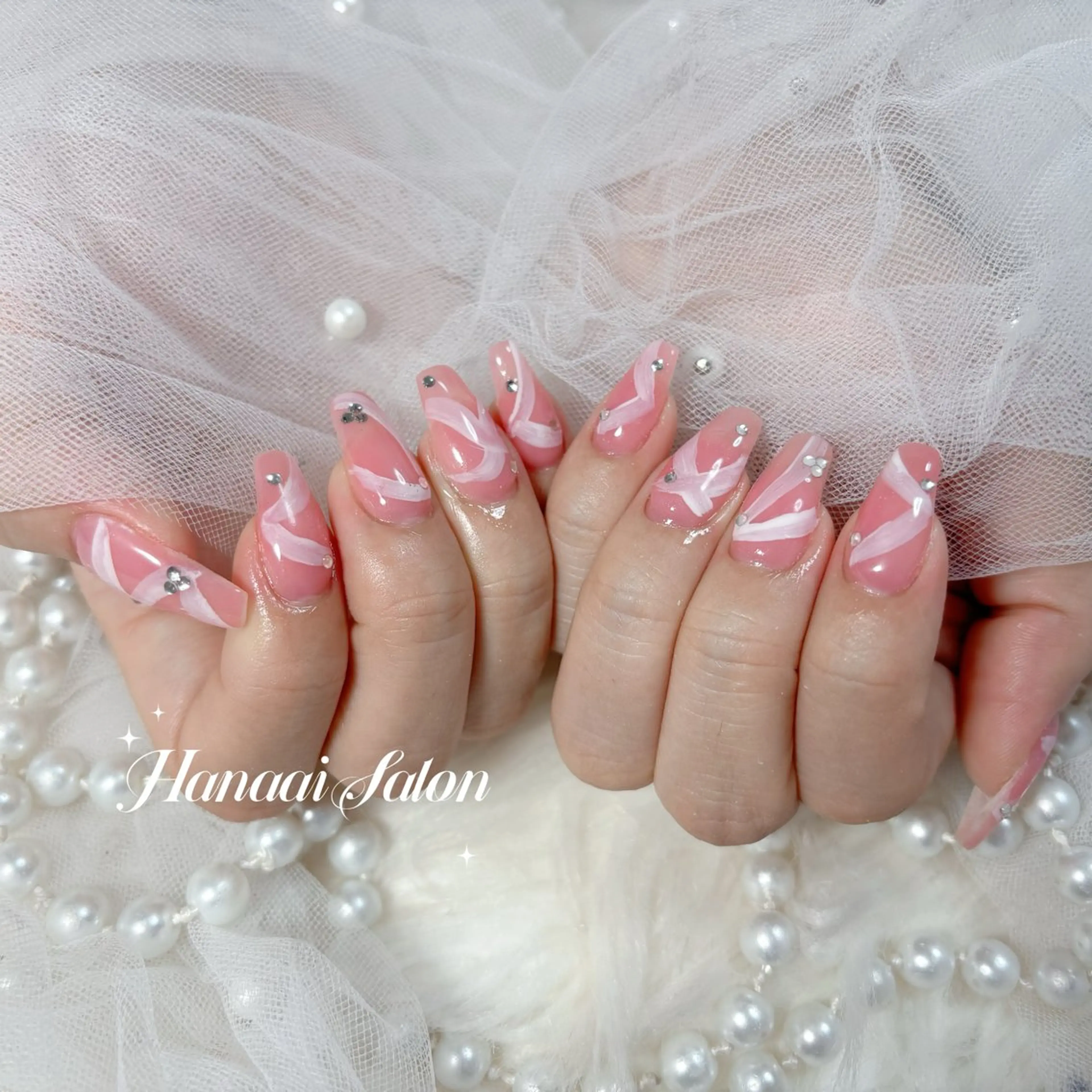 ネイル ハンドネイル Hanaai Salon みすずのネイルデザイン