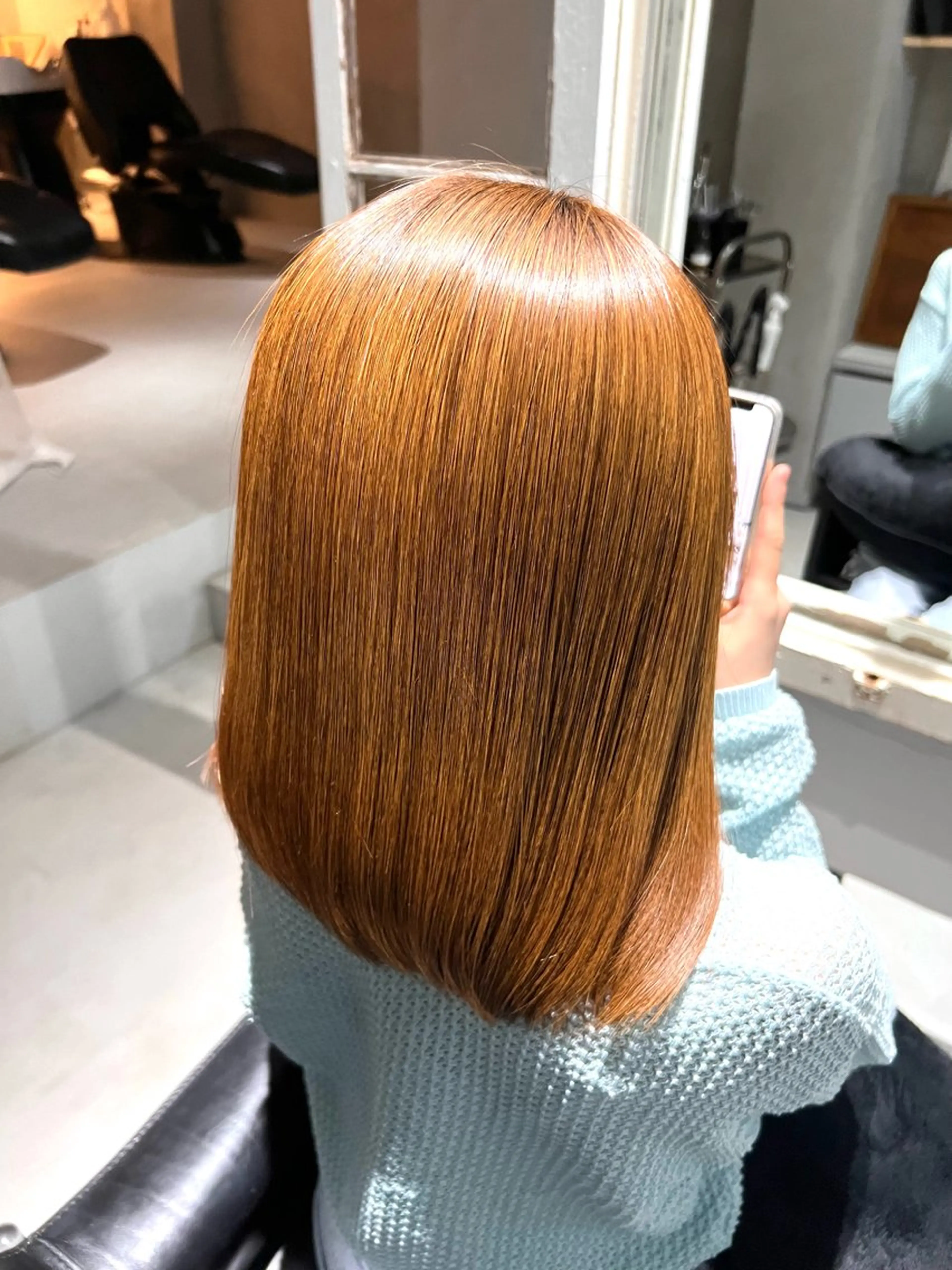 ミディアム 縮毛矯正 🖤美髪師🖤 縮毛矯正🥀emiのヘアスタイル