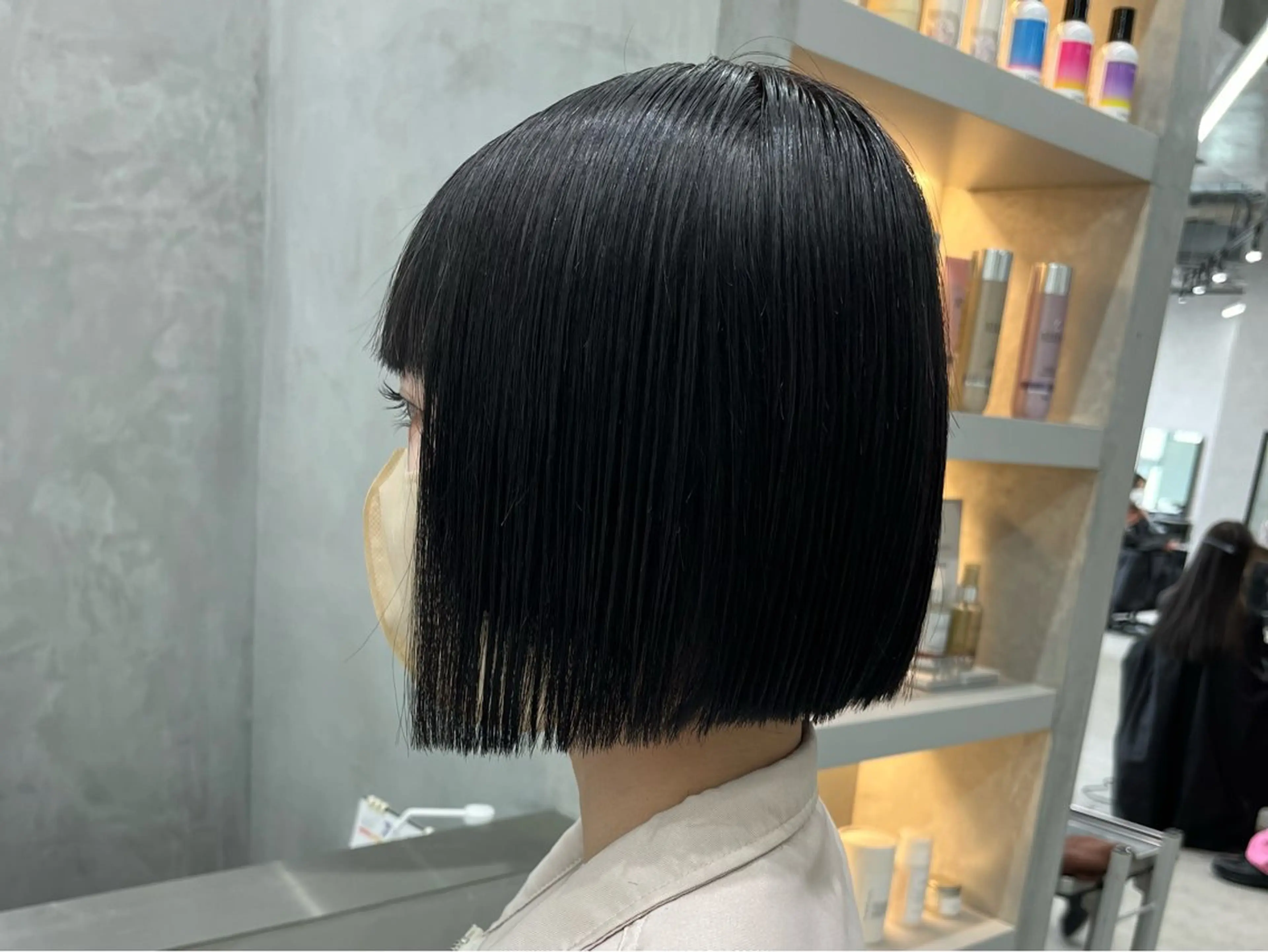 ボブカットの写真